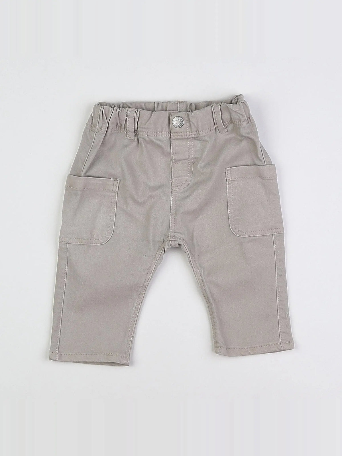 H&M - pantalon beige - 3/6 mois