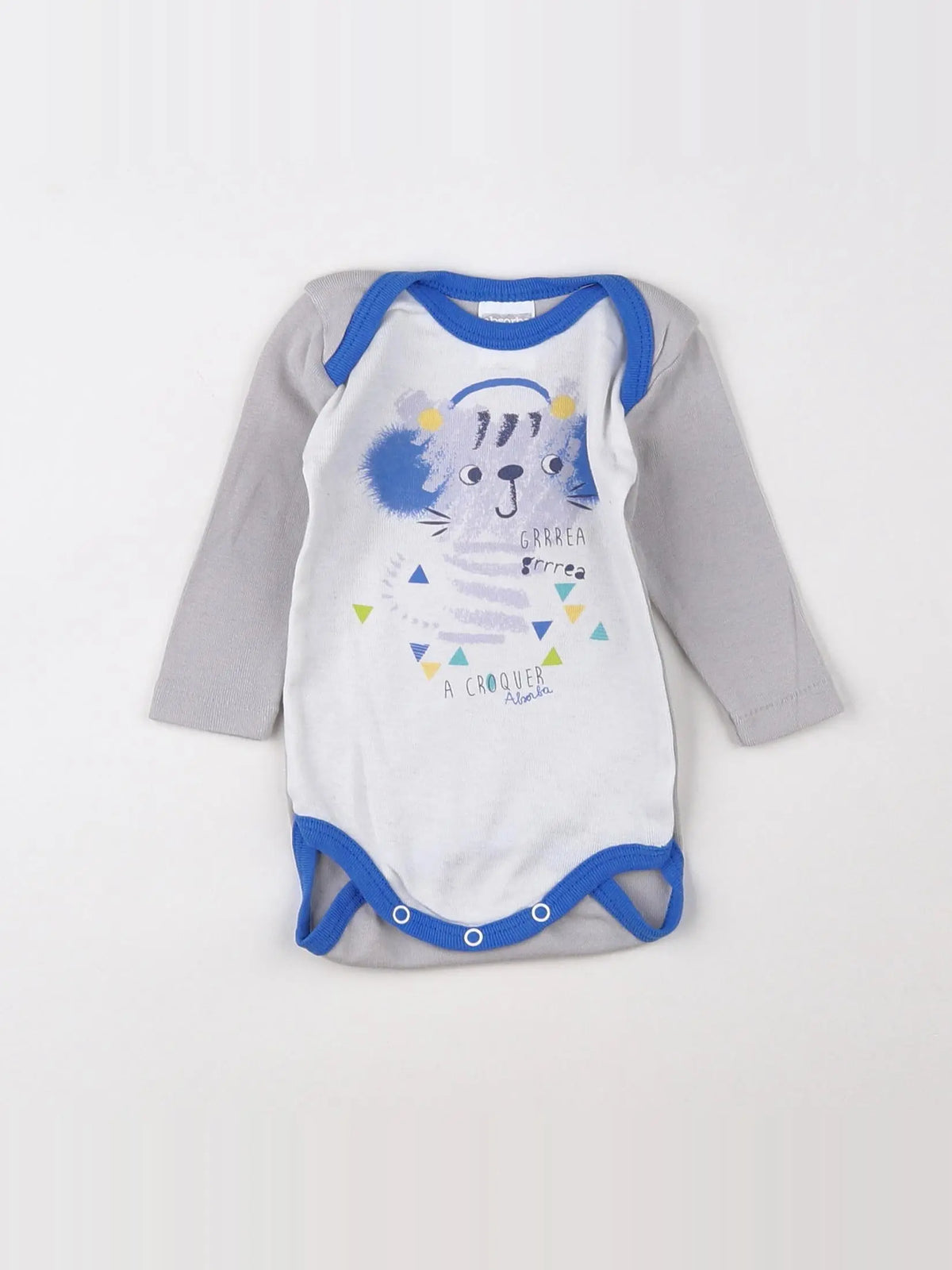 Absorba - body blanc, bleu, multicolore - 3 mois