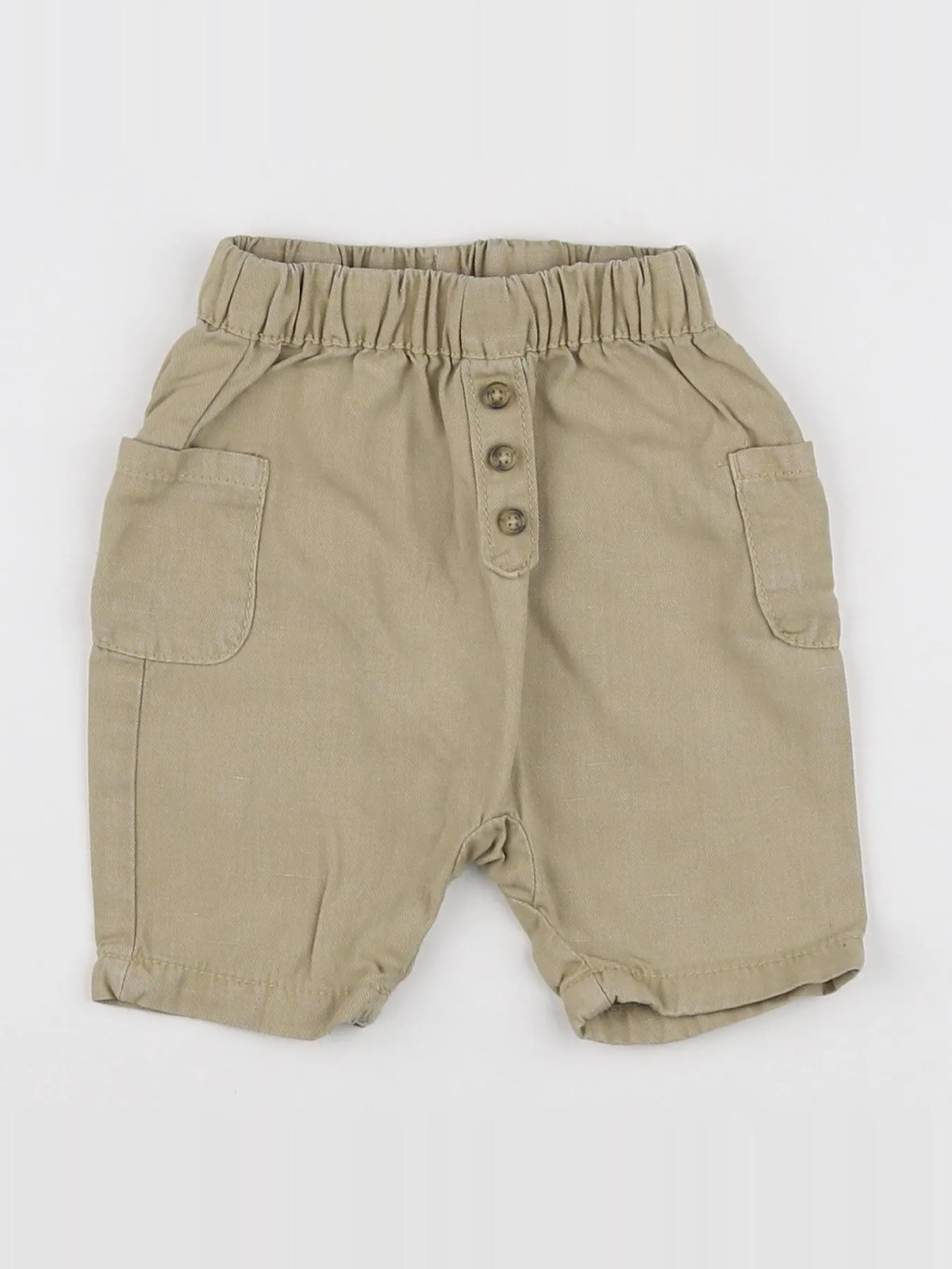 Tape à l'oeil - short beige - 6 mois