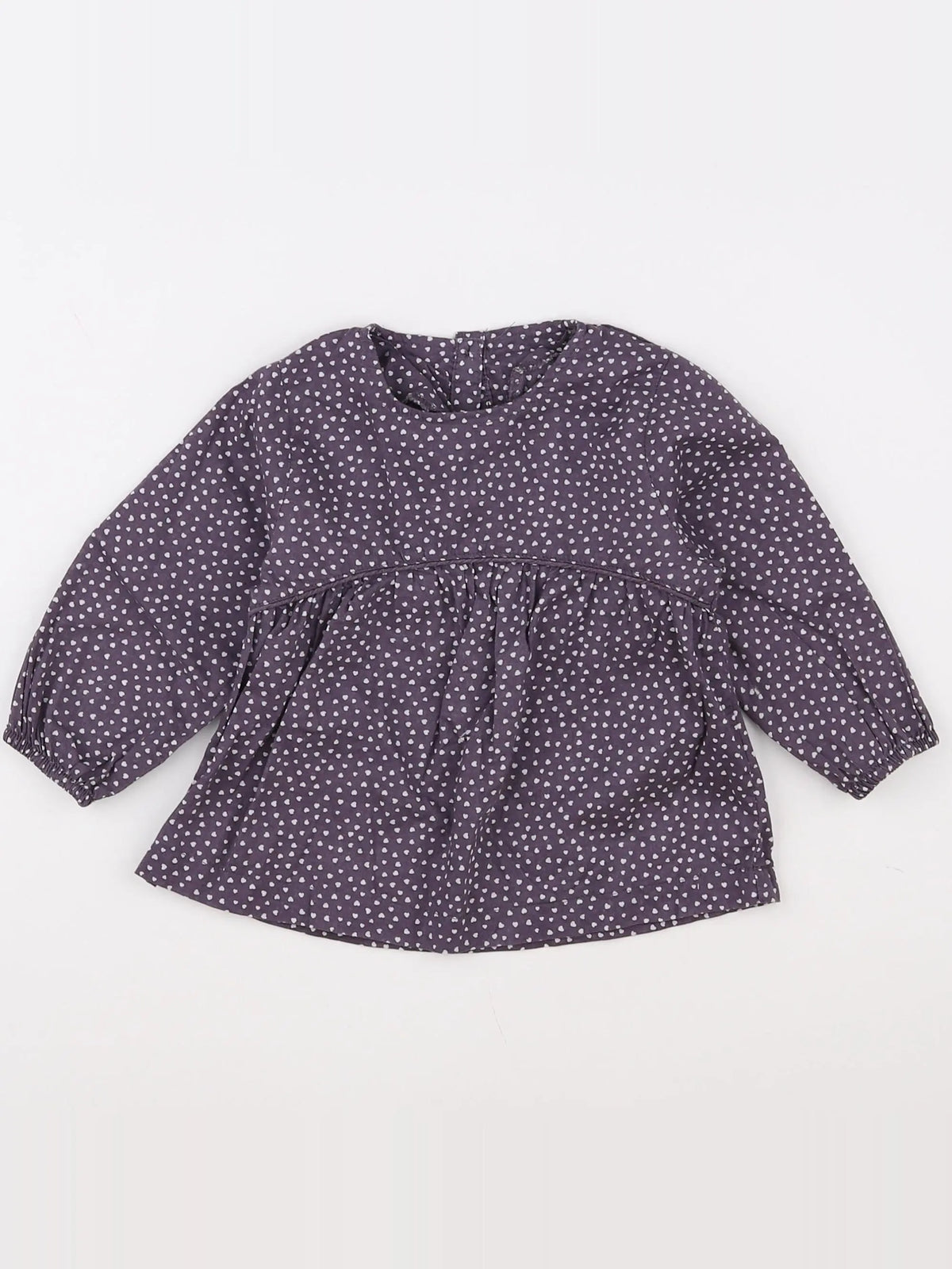 Tape à l'oeil - blouse gris - 12 mois