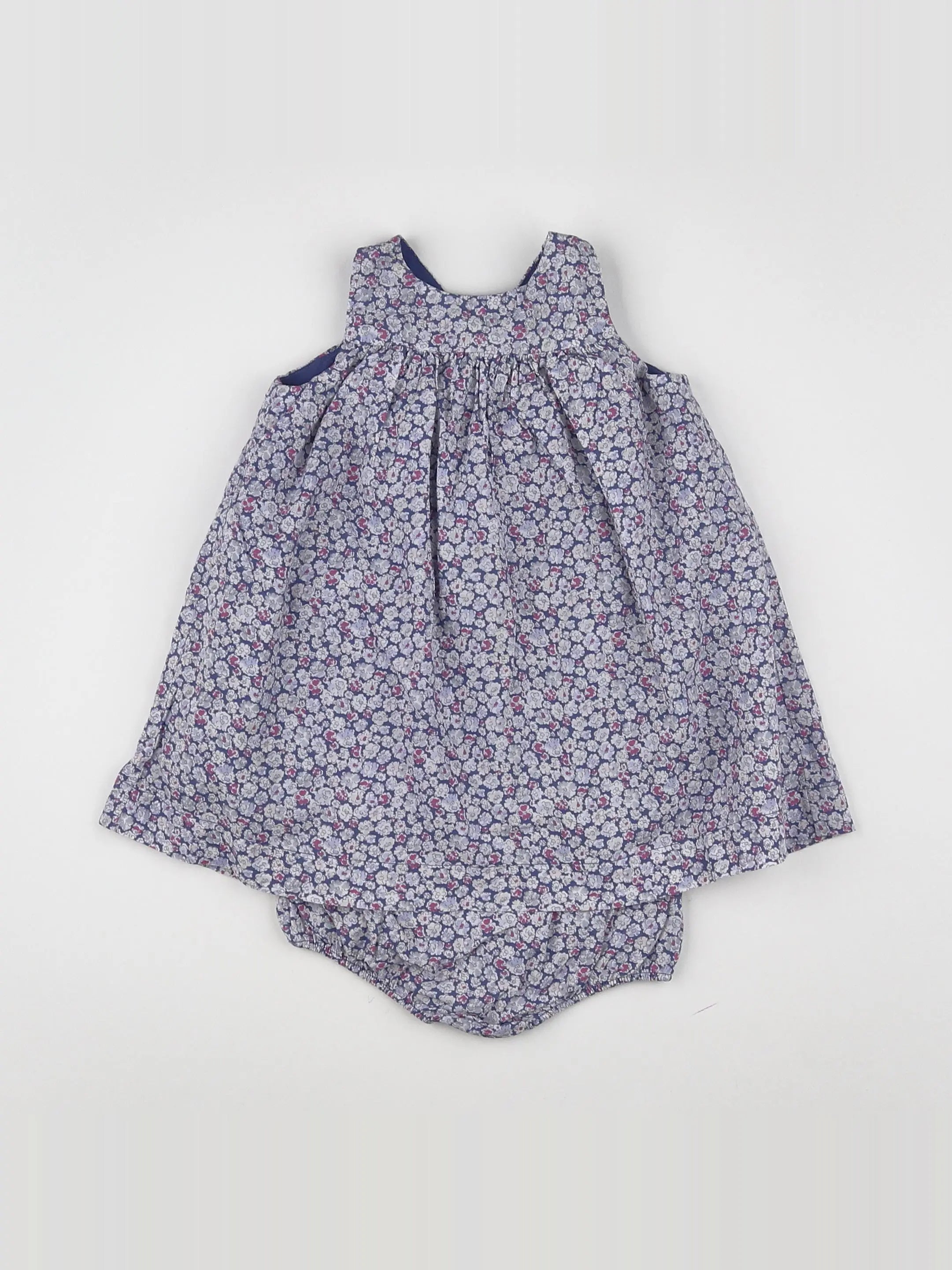 Boutchou - robe multicolore - 6 mois
