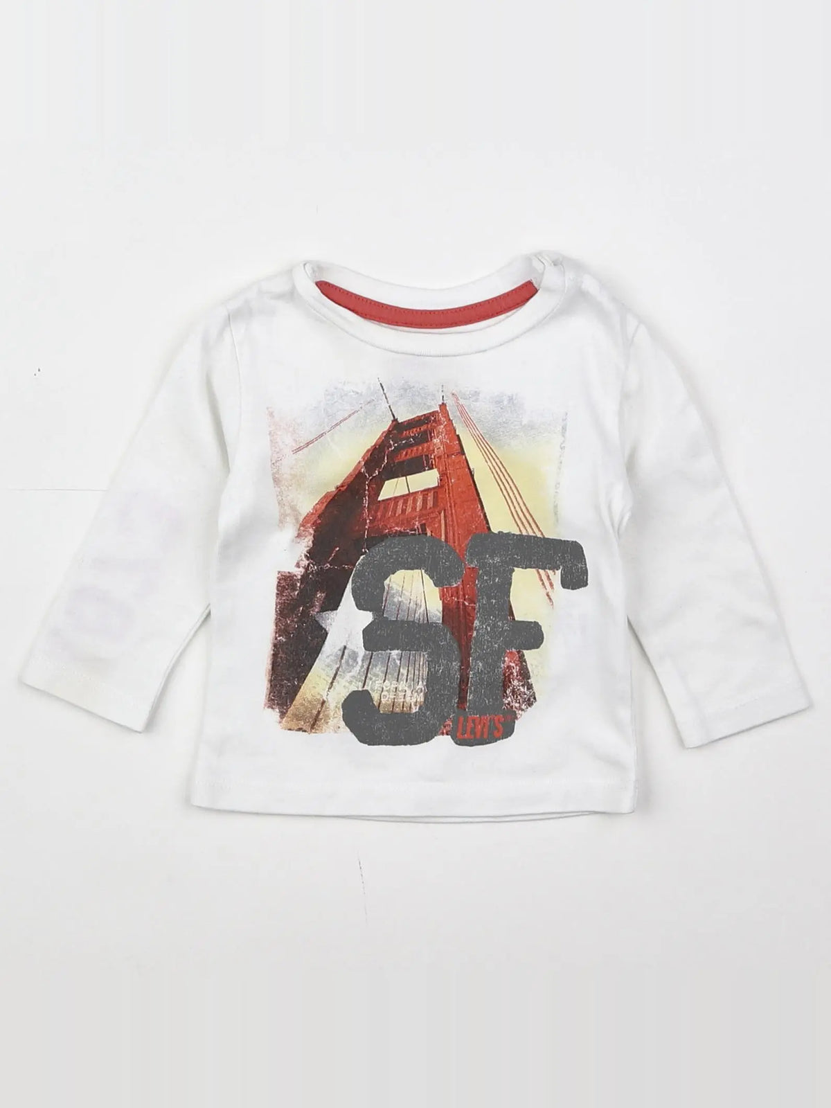 Levi's - tee-shirt blanc - 6 mois