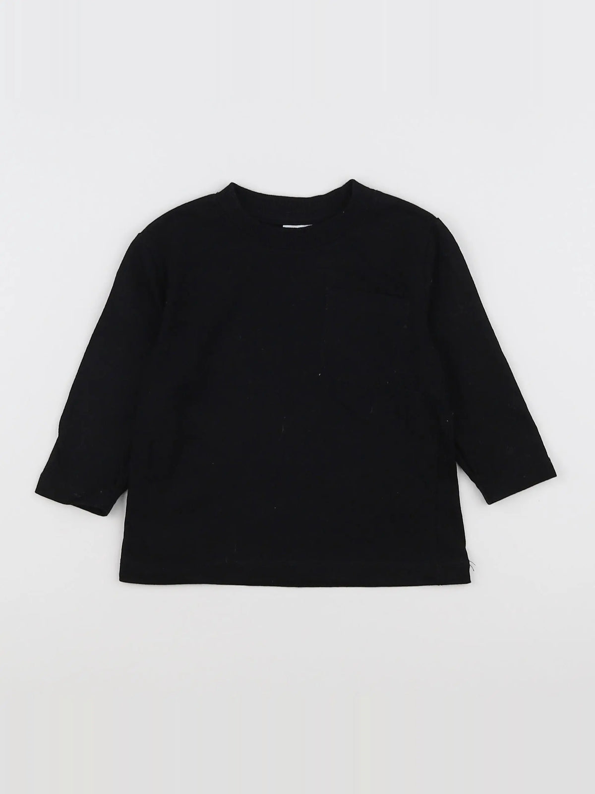Zara - tee-shirt noir - 6/9 mois