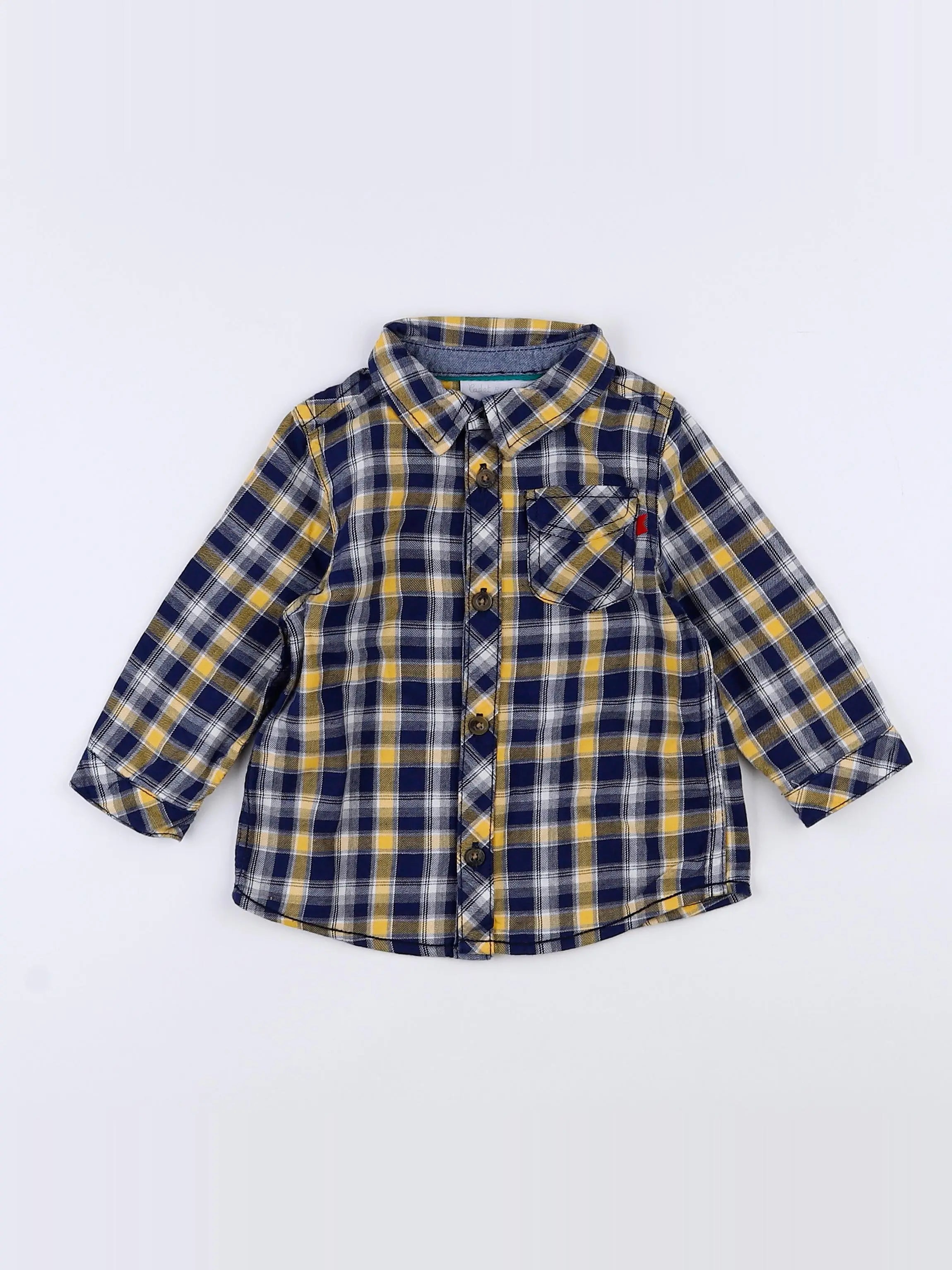 Cadet Rousselle - chemise multicolore - 12 mois