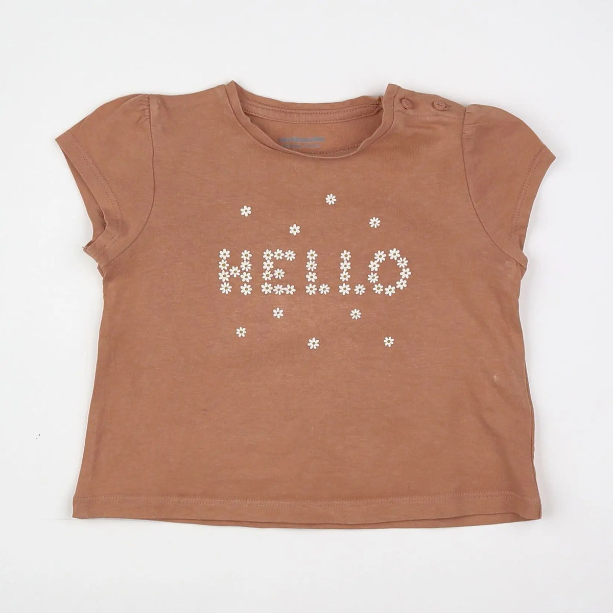 Vertbaudet - tee-shirt rose - 12 mois