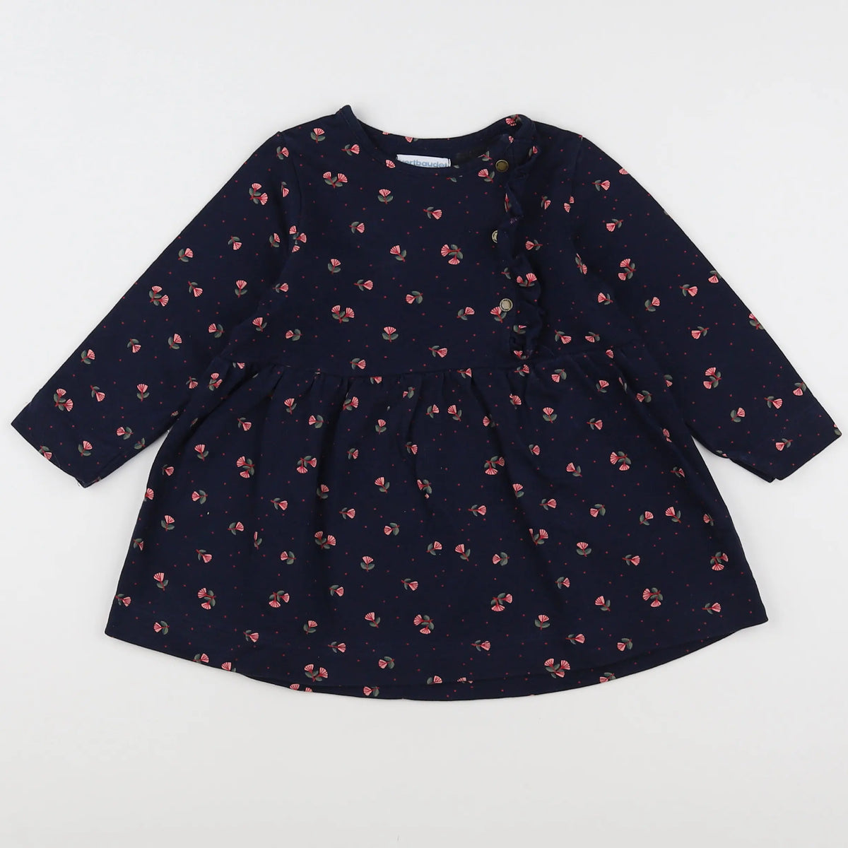 Vertbaudet - robe bleu - 2 ans