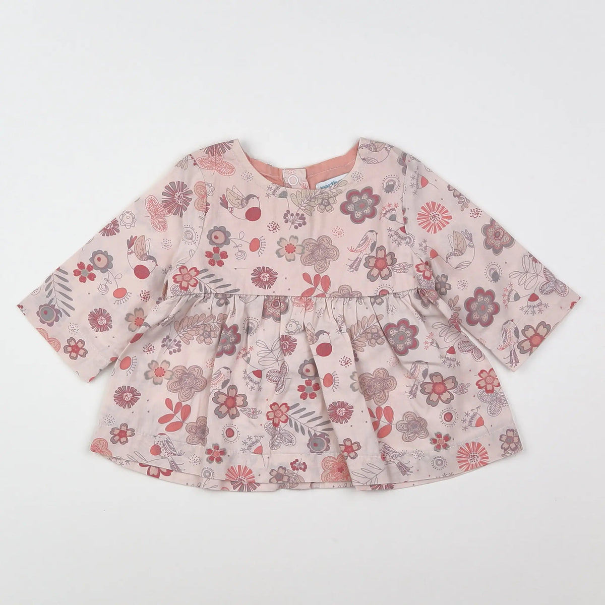 Vertbaudet - blouse rose - 3 mois