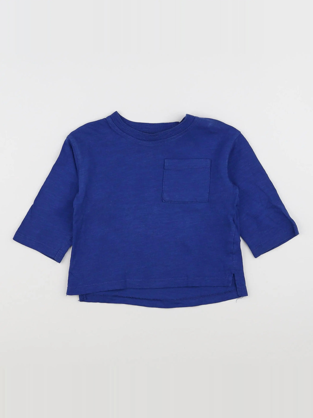 H&M - tee-shirt bleu - 6 mois