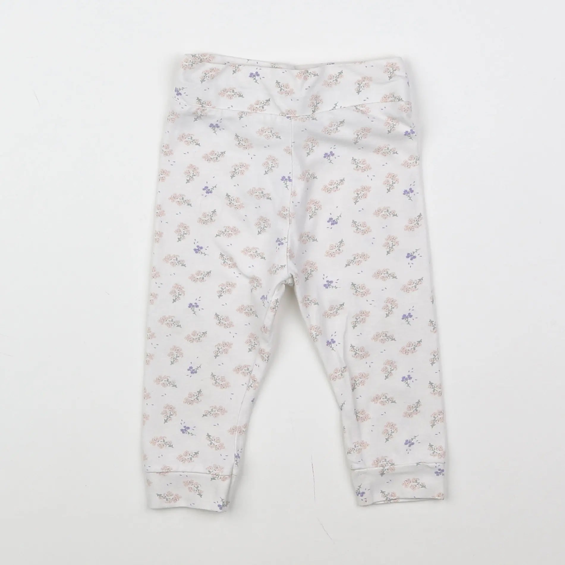 Vertbaudet - legging blanc - 9 mois