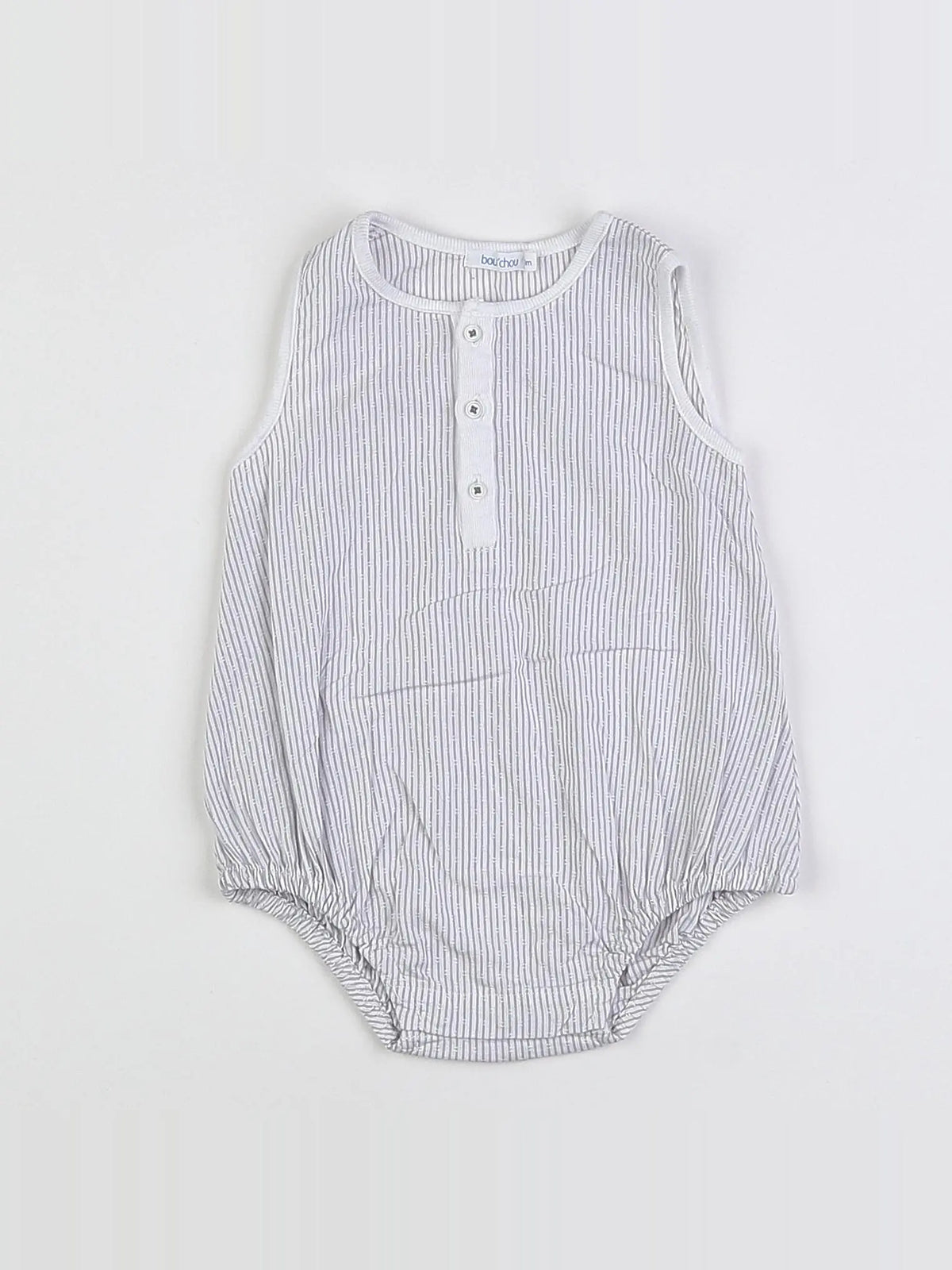 Boutchou - combinaison gris - 3 mois