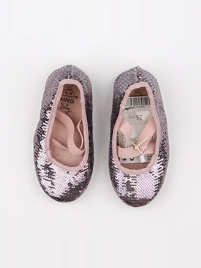 Mango - ballerines rose - pointure 19