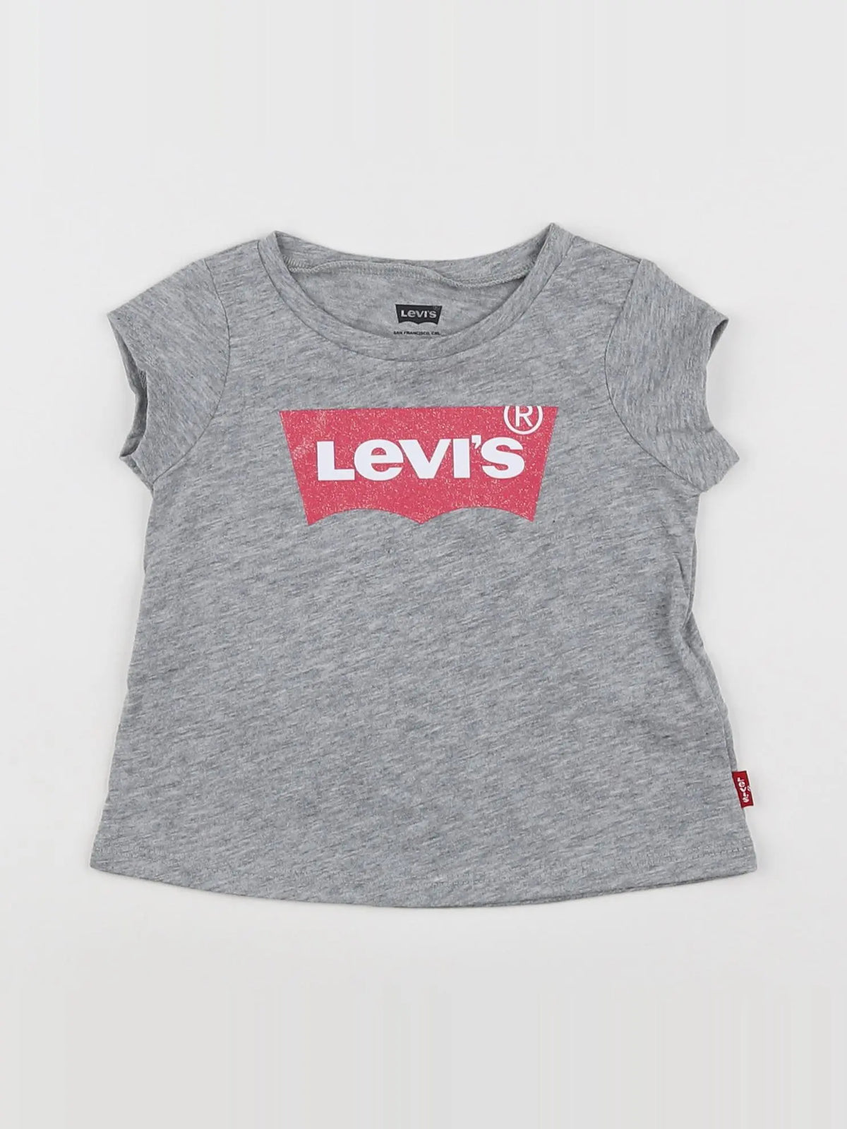 Levi's - tee-shirt gris - 9 mois