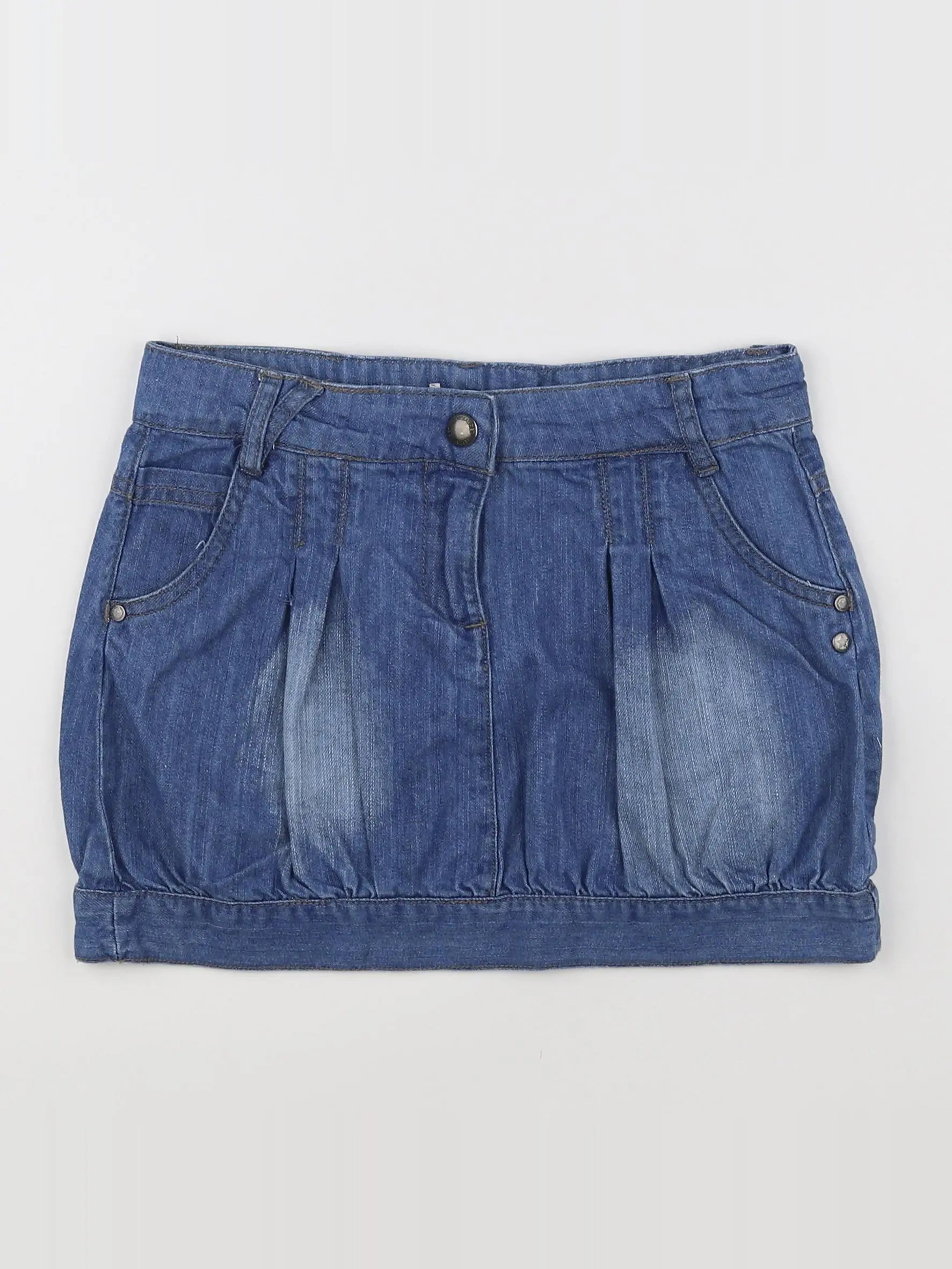 Vertbaudet - jupe bleu - 10 ans