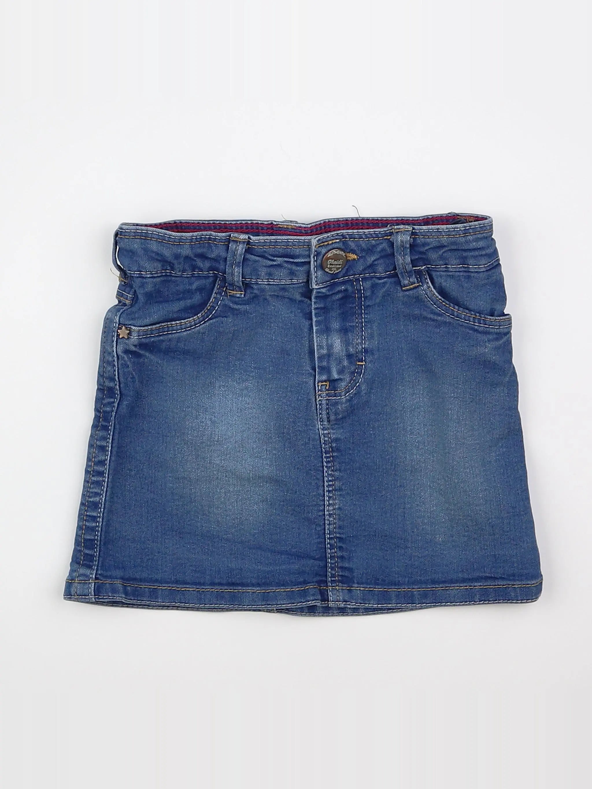 Okaidi - jupe bleu - 3 ans