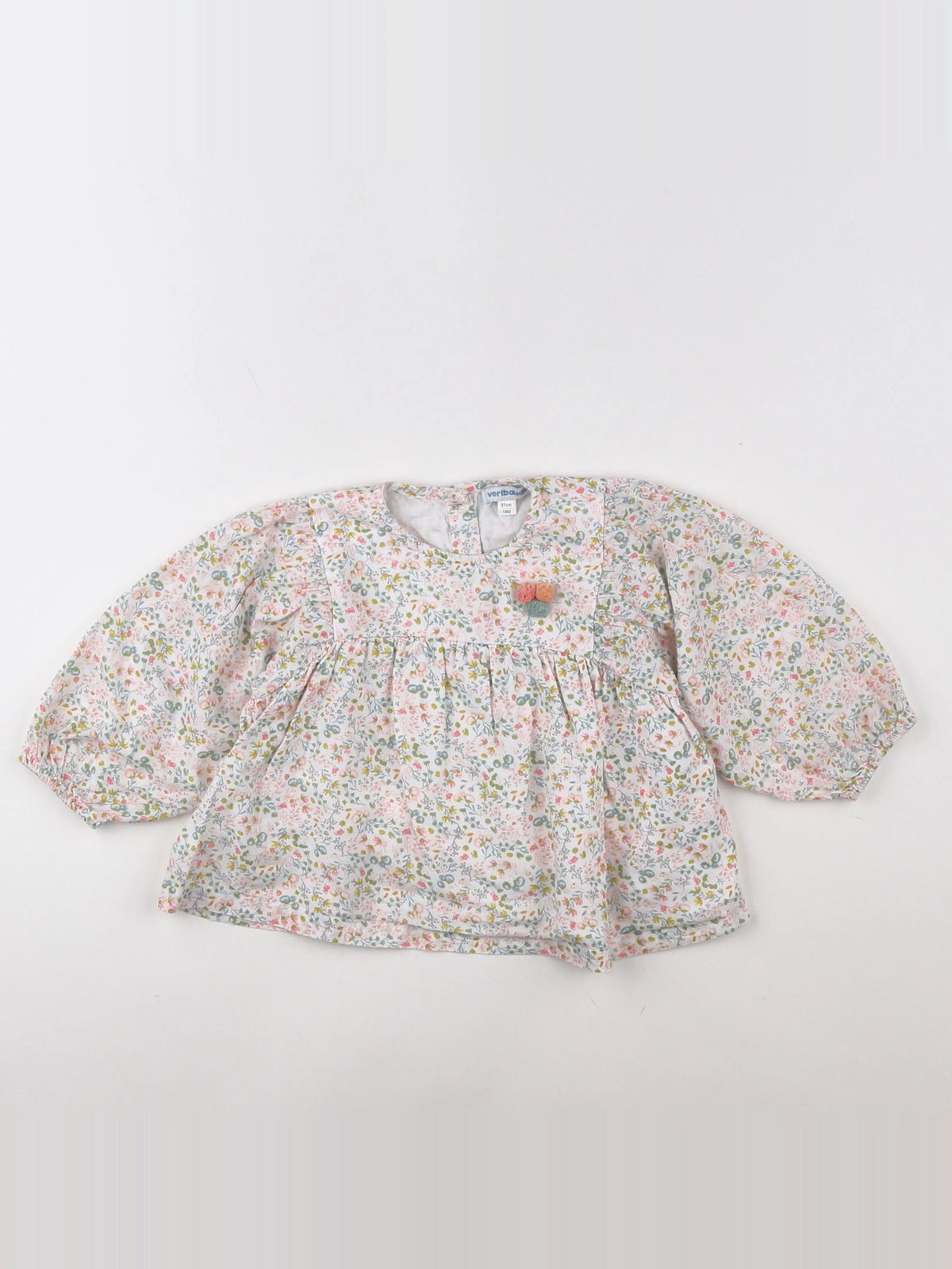 Vertbaudet - blouse multicolore - 18 mois