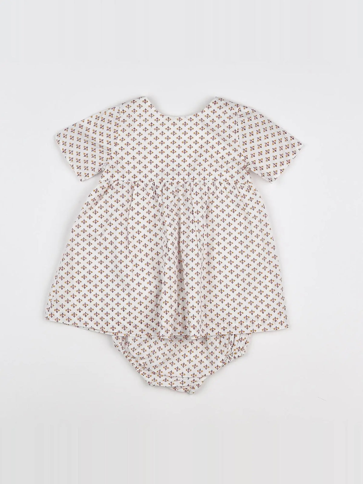 Natalys - robe blanc - 6 mois