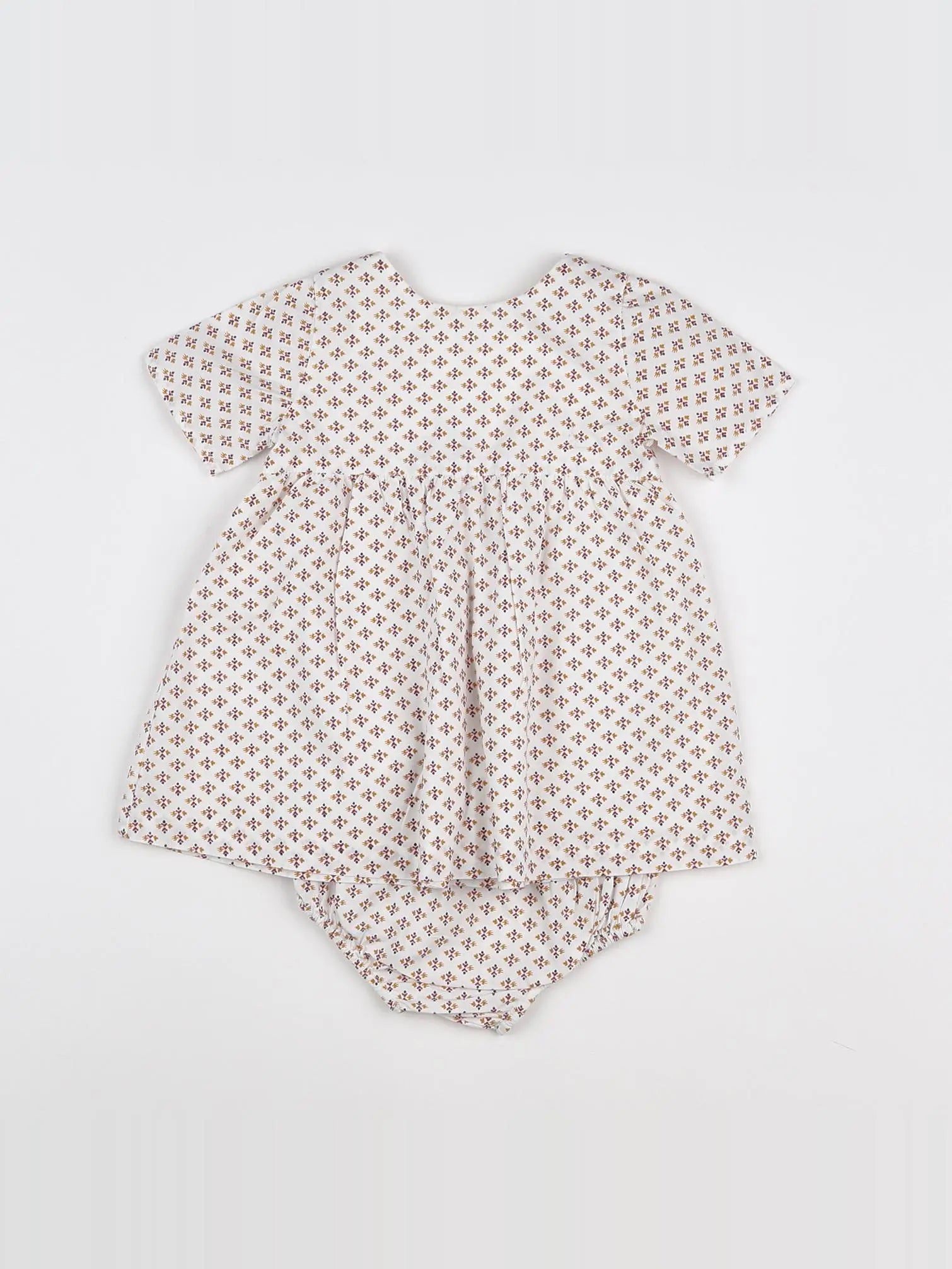 Natalys - robe blanc - 6 mois