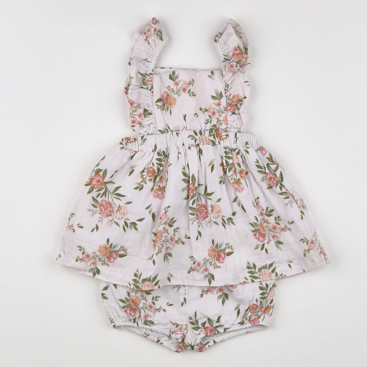 Vertbaudet - robe multicolore - 18 mois