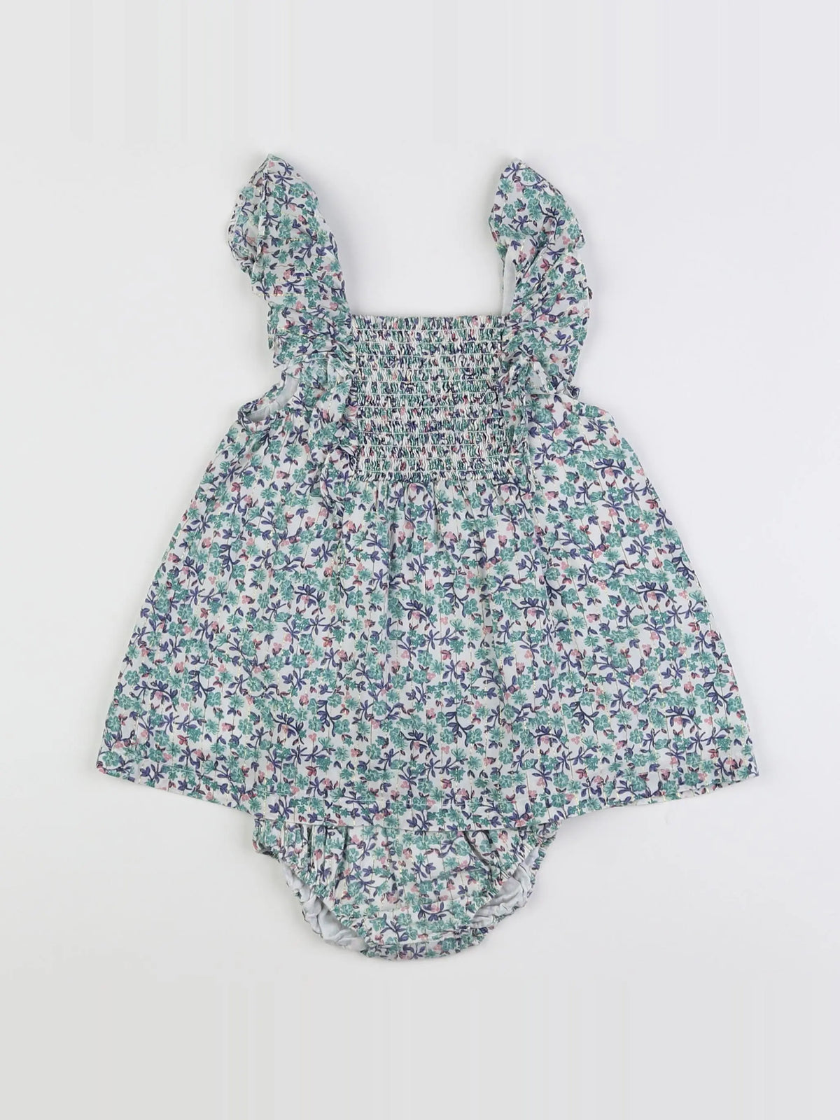 Tape à l'oeil - robe multicolore - 12 mois