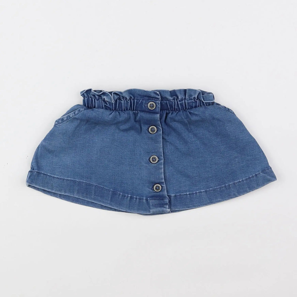 Vertbaudet - jupe bleu - 6 mois