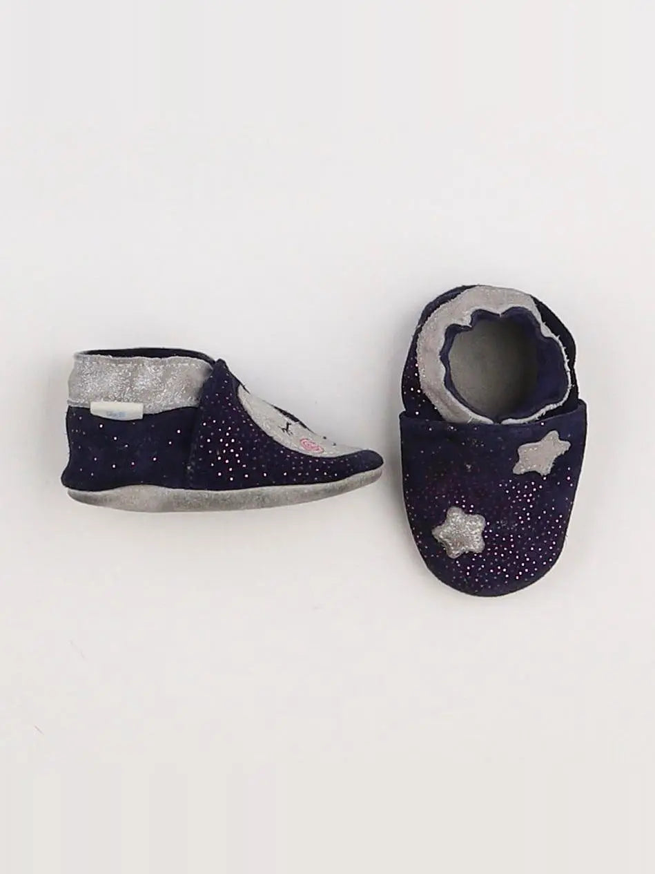 Robeez - chaussons bleu - pointure 16/17