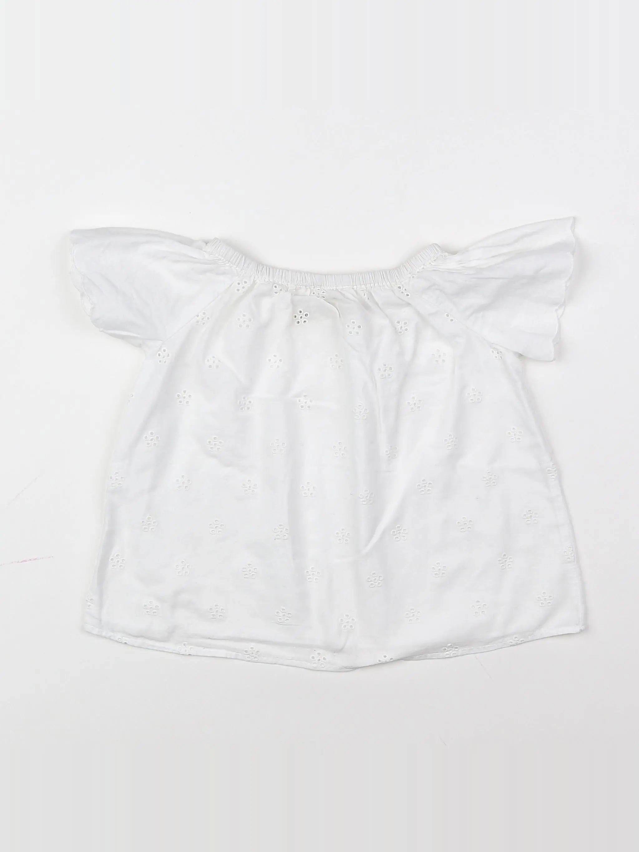 Zara - blouse blanc - 9/12 mois