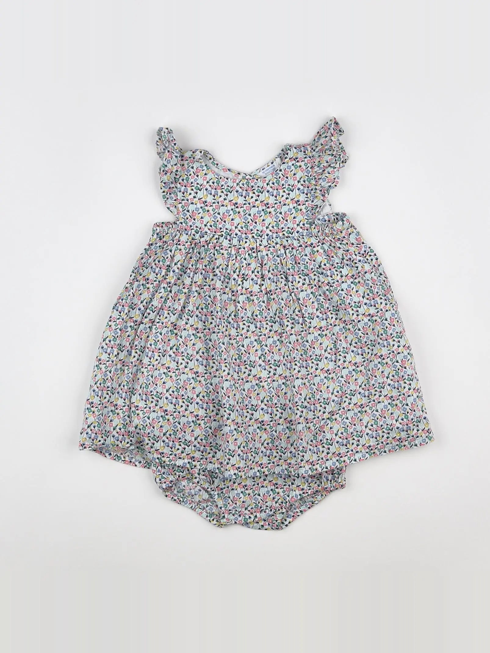 Boutchou - robe multicolore - 12 mois