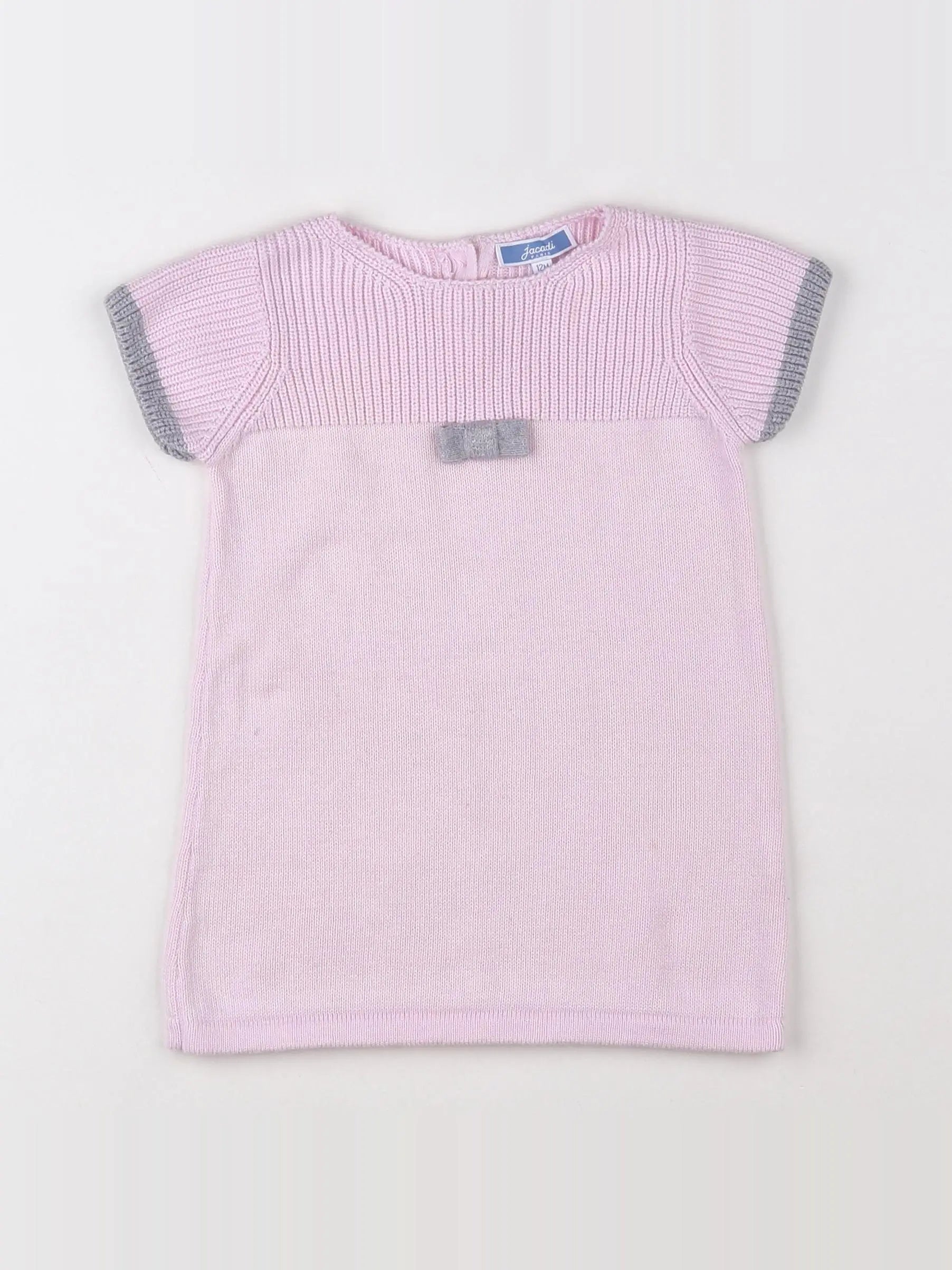 Jacadi - robe rose - 12 mois