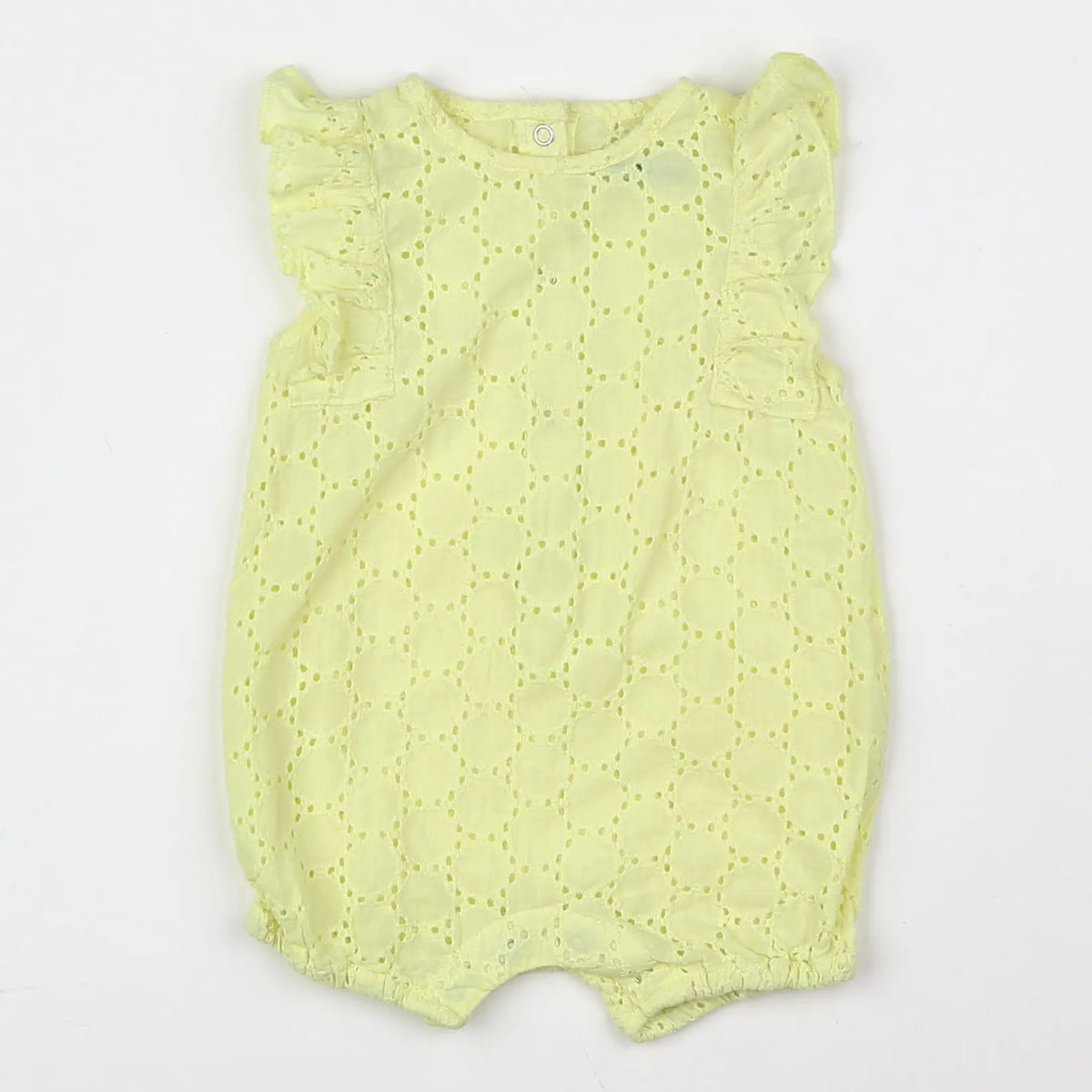 Vertbaudet - combinaison jaune - 3 mois