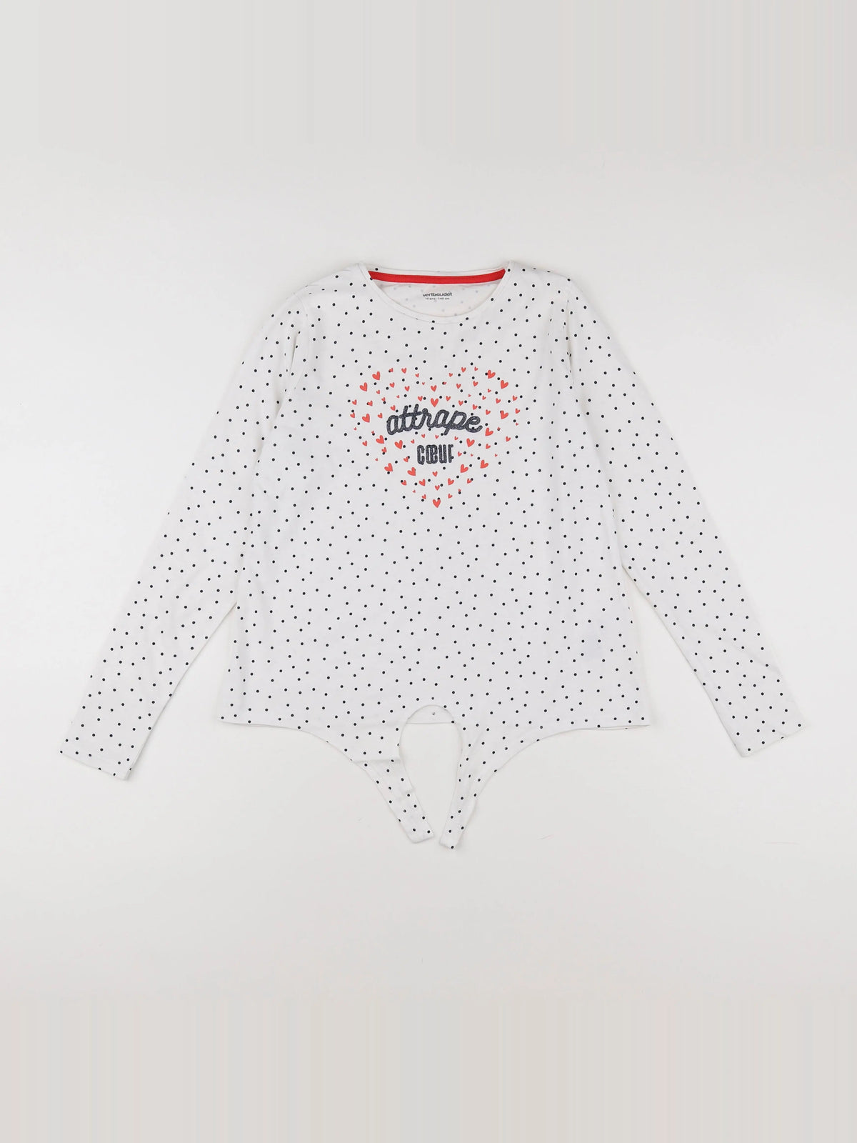 Vertbaudet - tee-shirt blanc - 10 ans