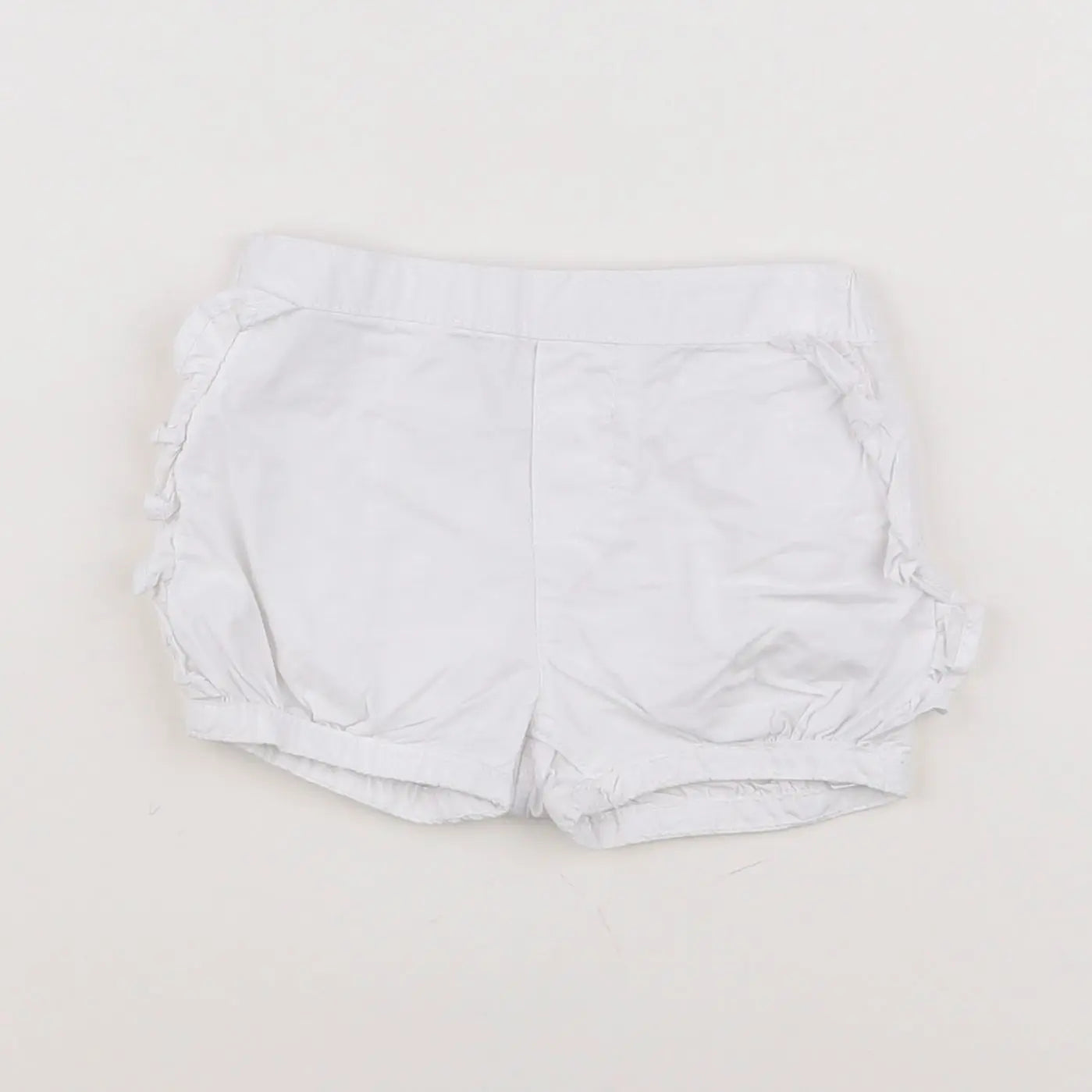 Vertbaudet - short blanc - 9 mois