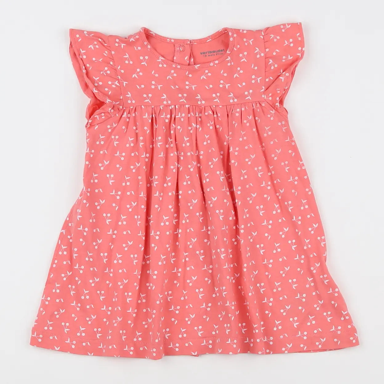 Vertbaudet - robe rose - 18 mois