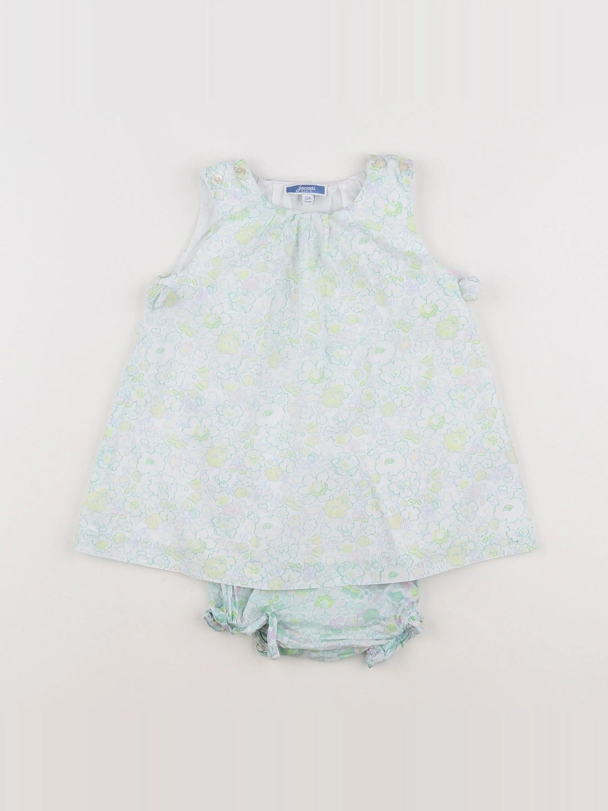 Jacadi - robe liberty - 12 mois