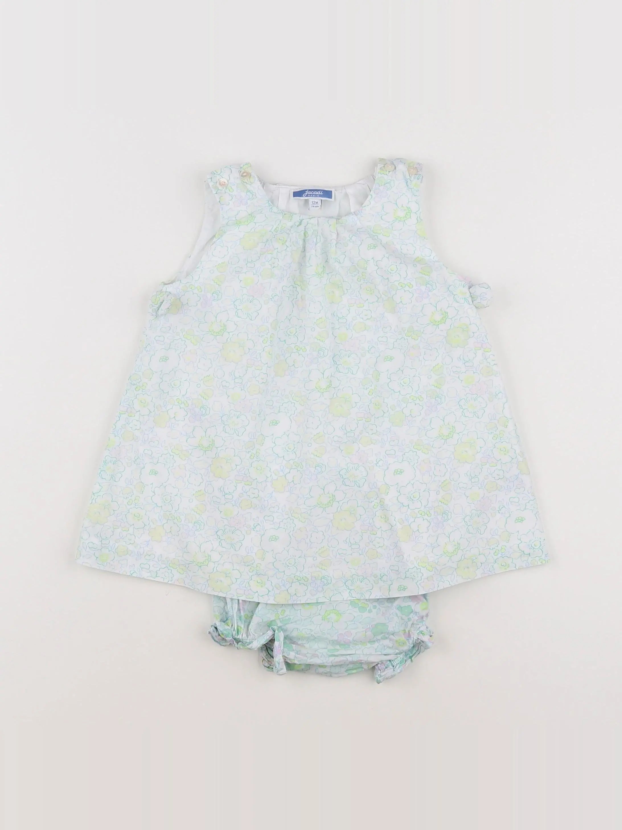 Jacadi - robe liberty - 12 mois