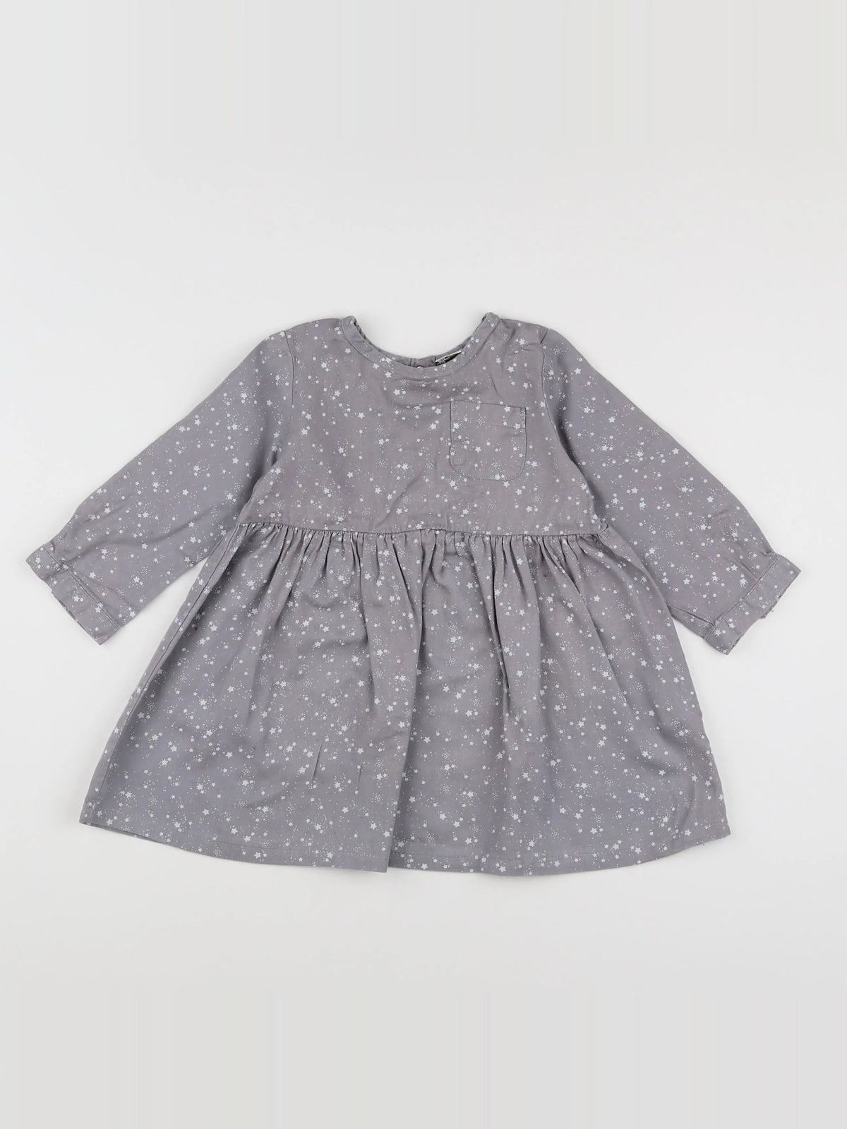 Tape à l'oeil - robe gris - 18 mois