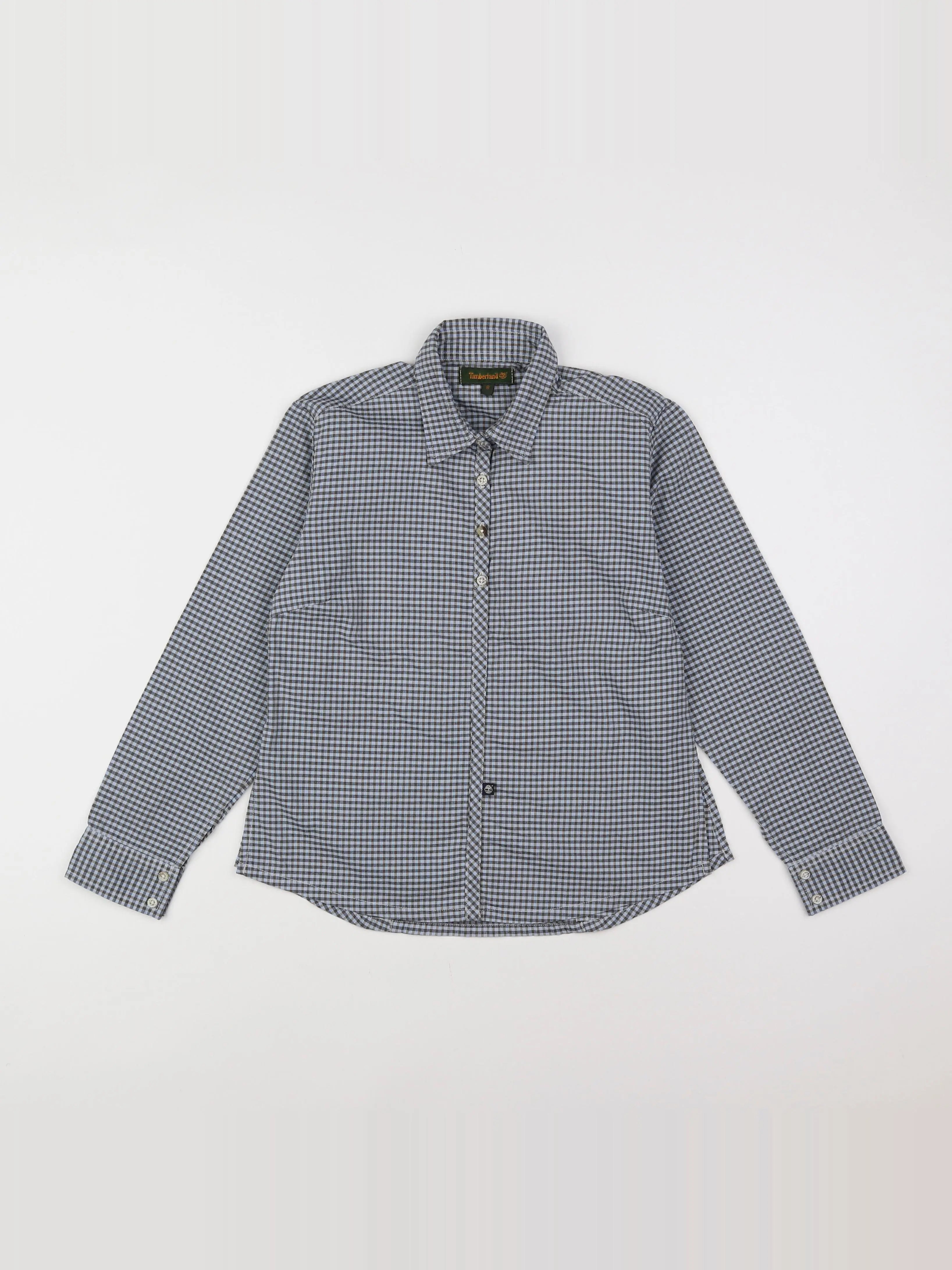 Timberland - chemise bleu - 8 ans