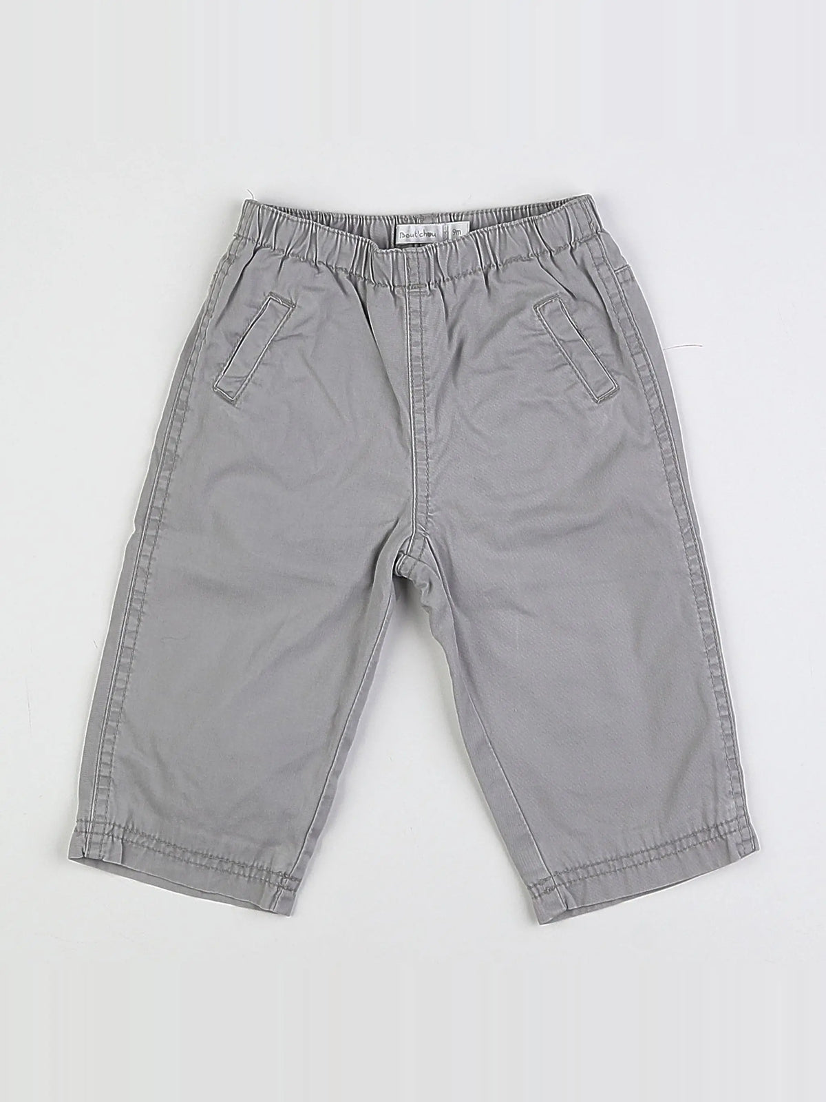Boutchou - pantalon gris - 9 mois