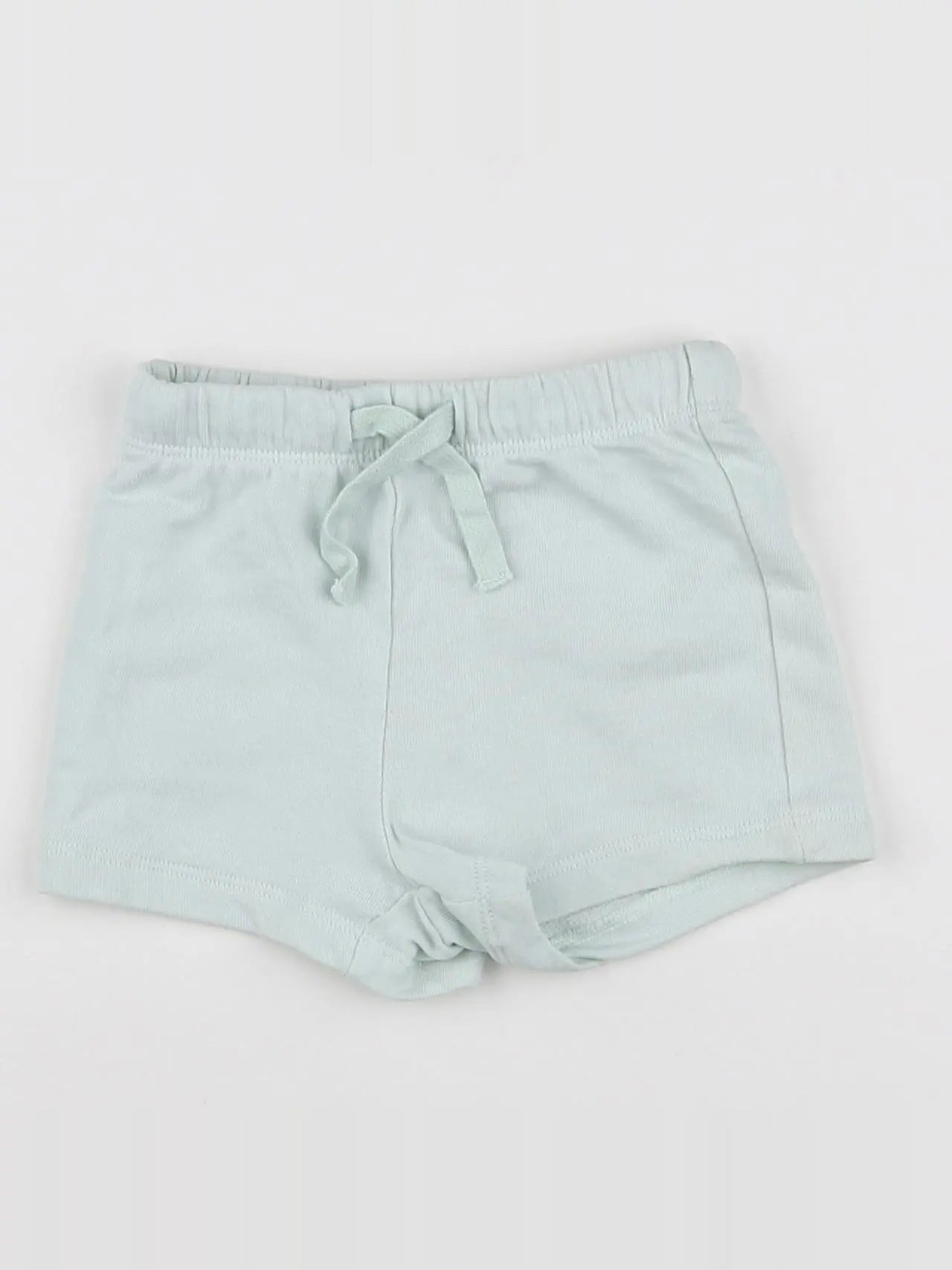 H&M - short bleu - 6 mois