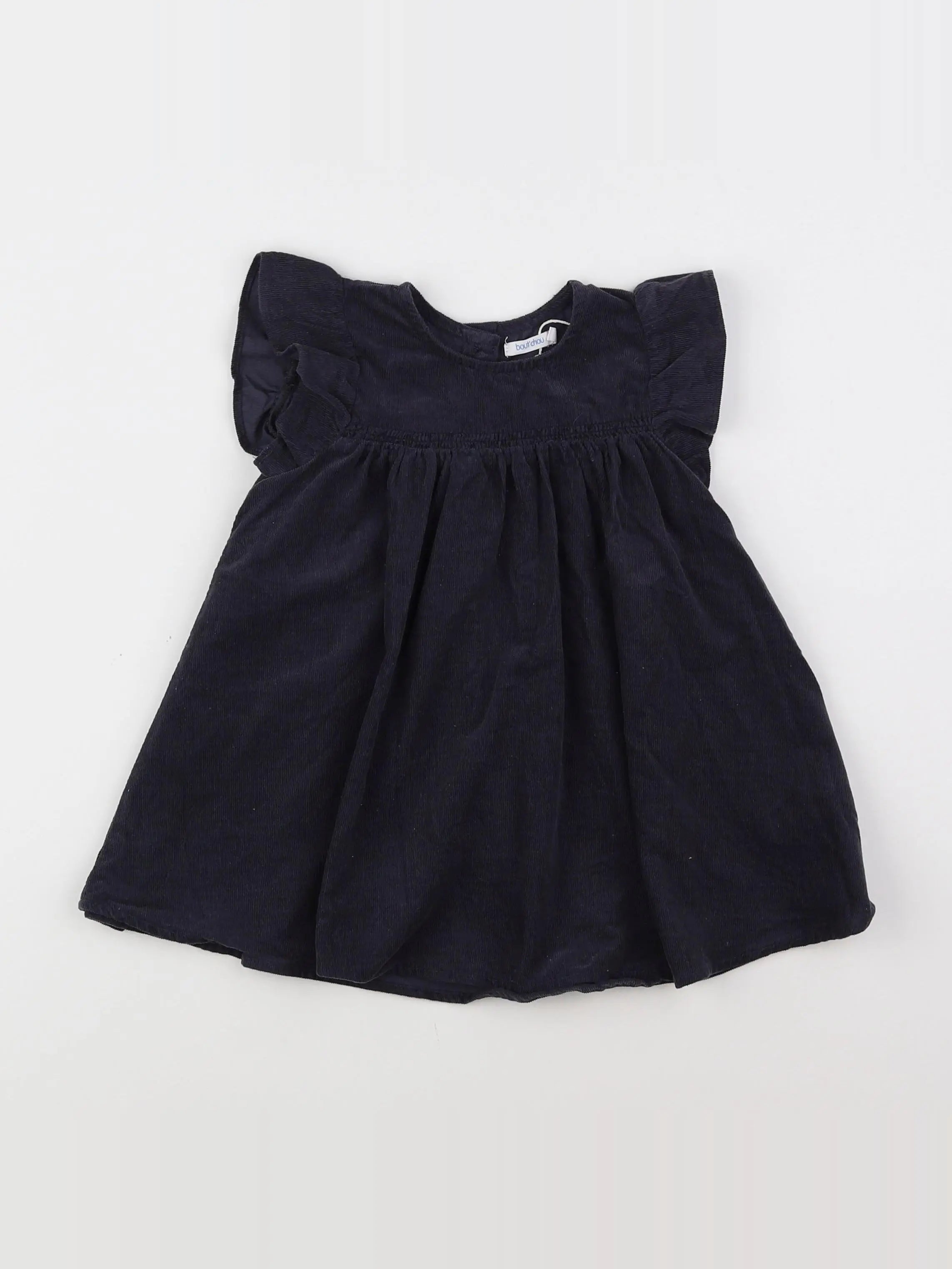 Boutchou - robe bleu - 12 mois