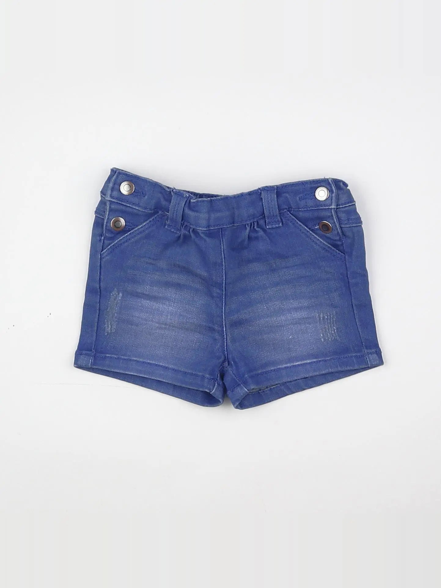 Tape à l'oeil - short bleu (état neuf) - 6 mois