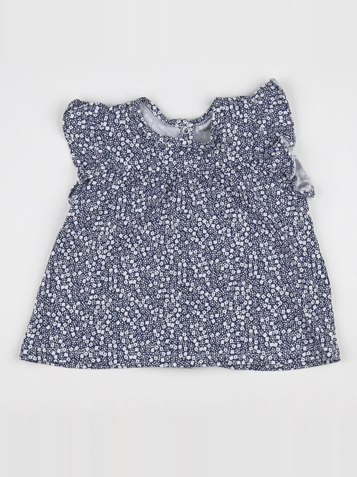 Vertbaudet - tee-shirt bleu - 18 mois