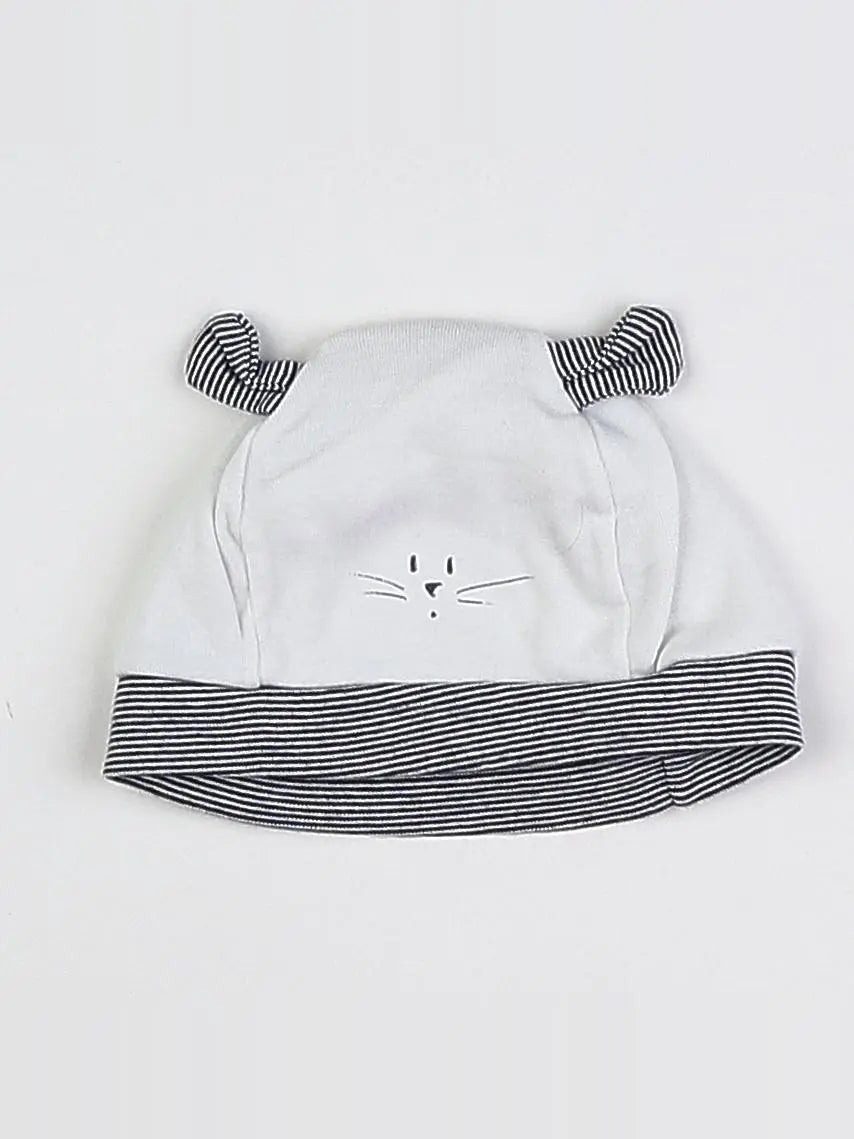 Petit Bateau - bonnet bleu - 12 mois