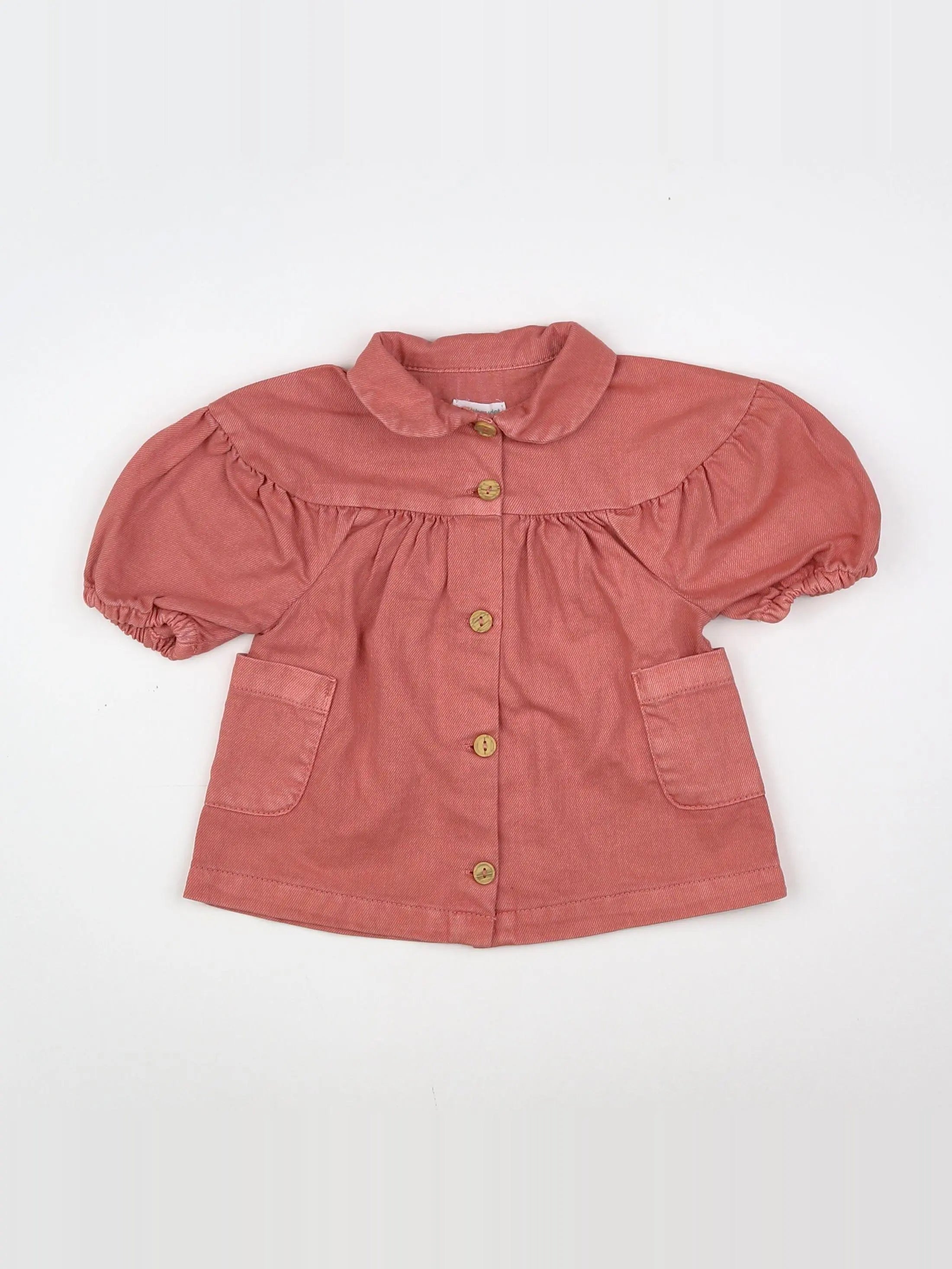 Vertbaudet - robe rose - 3 mois
