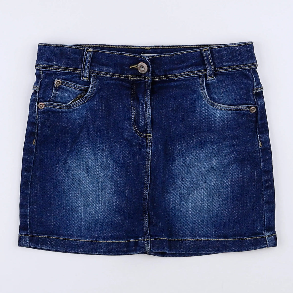 Vertbaudet - jupe bleu - 6 ans