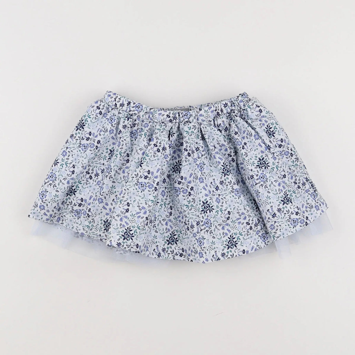 Vertbaudet - jupe blanc - 2 ans