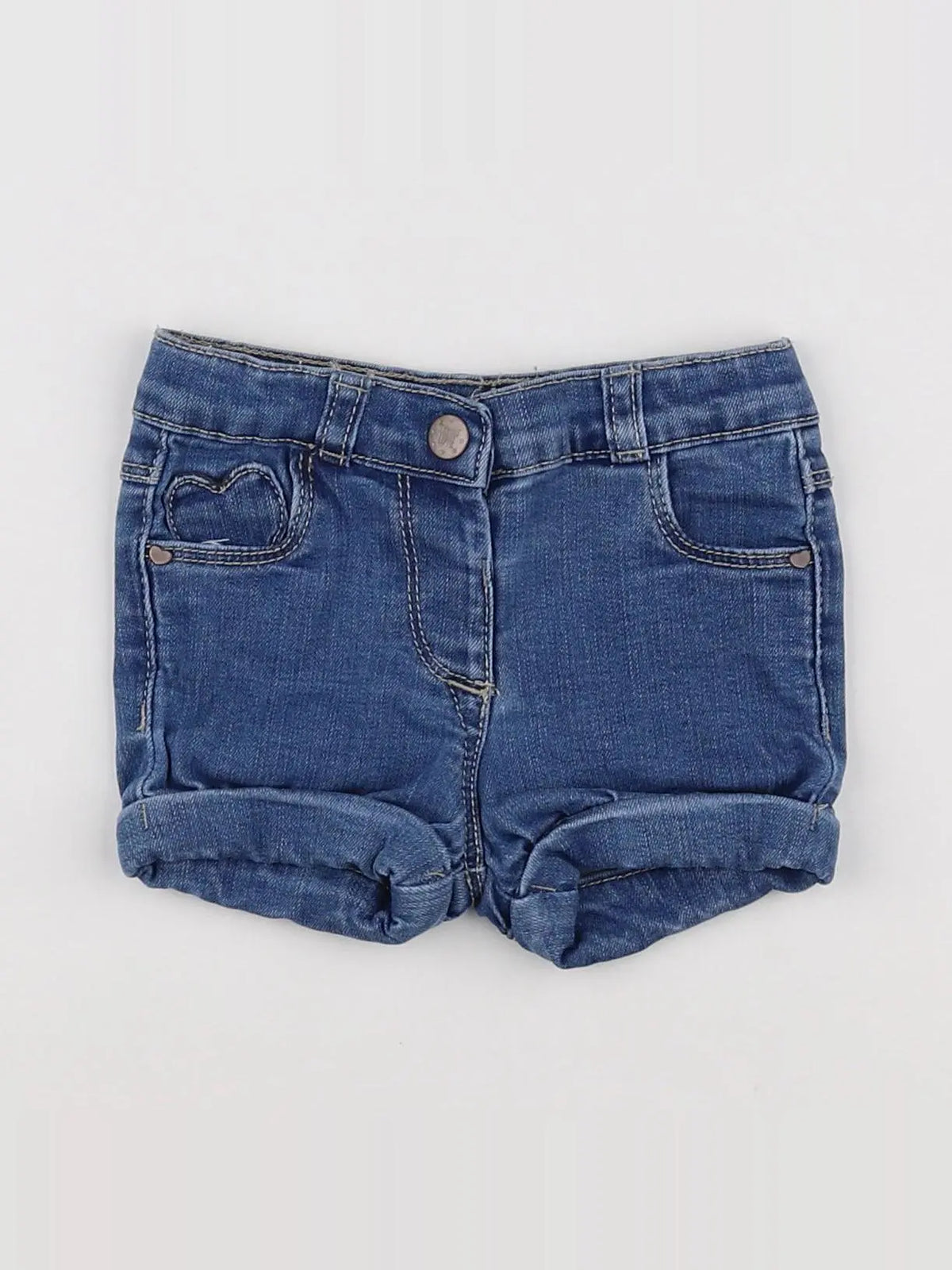 Tape à l'oeil - short bleu - 9 mois