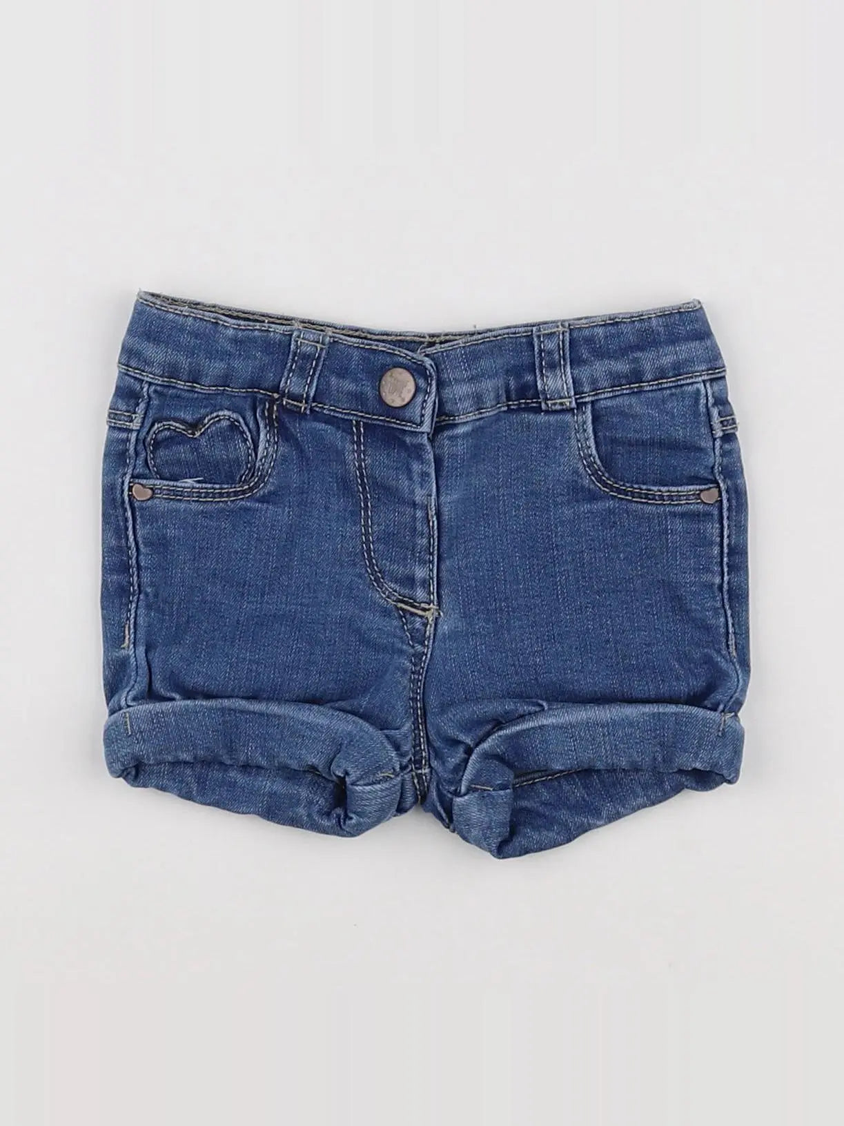 Tape à l'oeil - short bleu - 9 mois