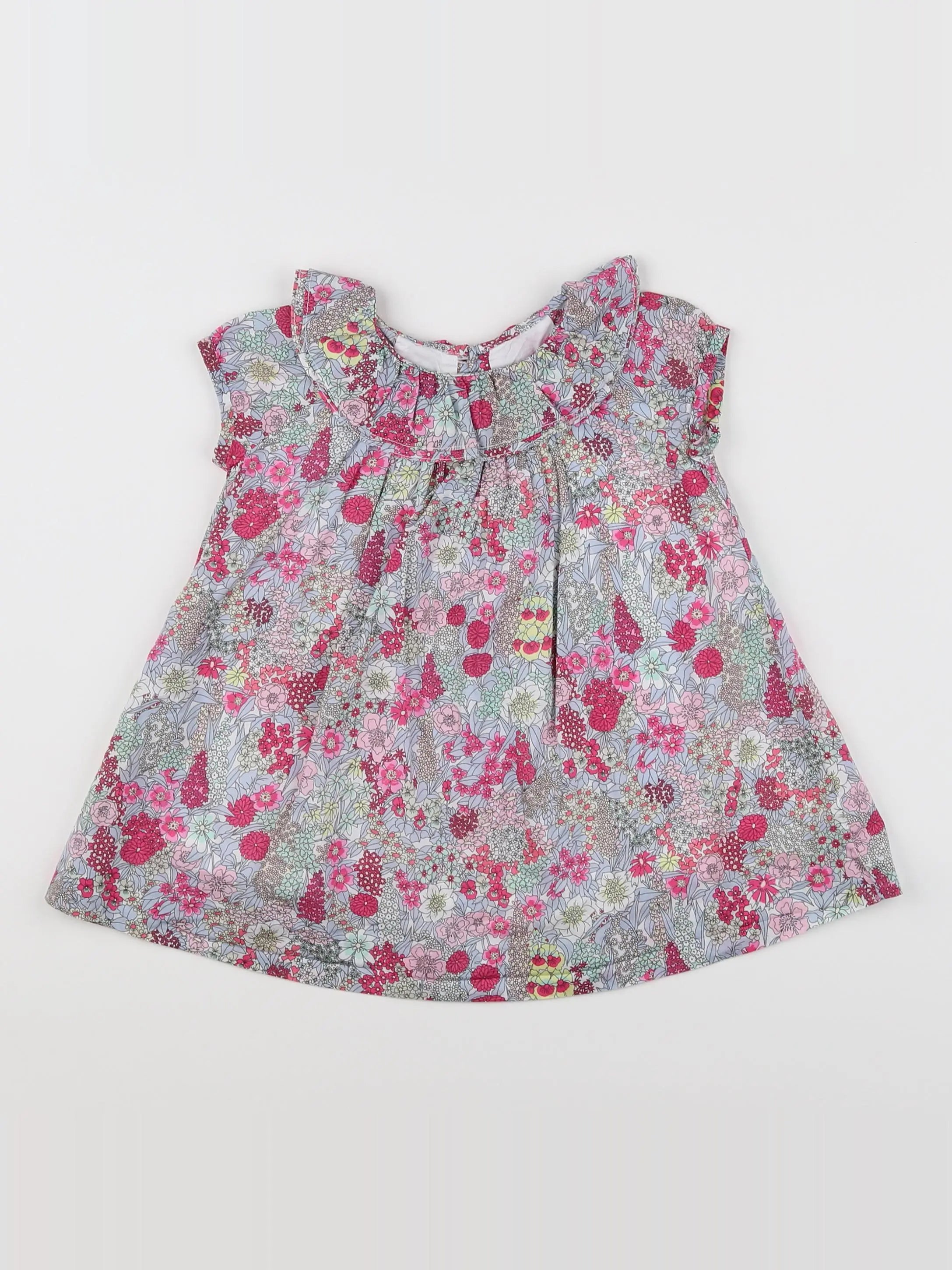 Jacadi - robe multicolore - 12 mois