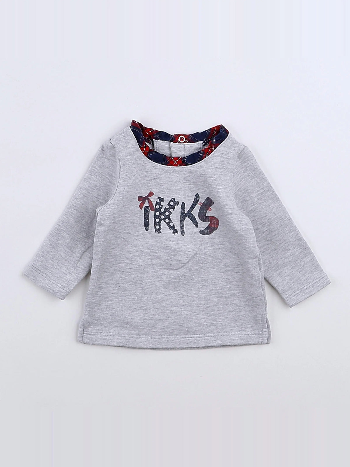 IKKS - tee-shirt gris - 3 mois