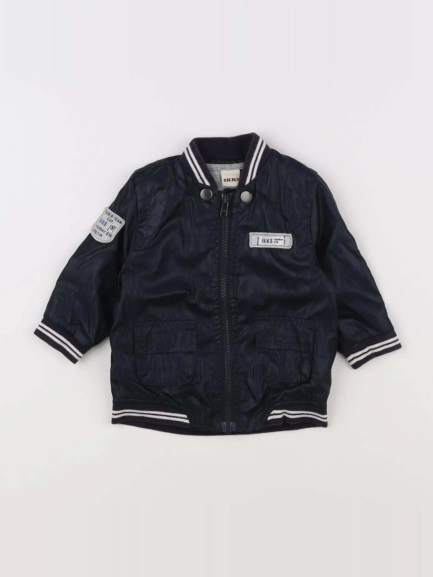 IKKS - veste noir - 12 mois